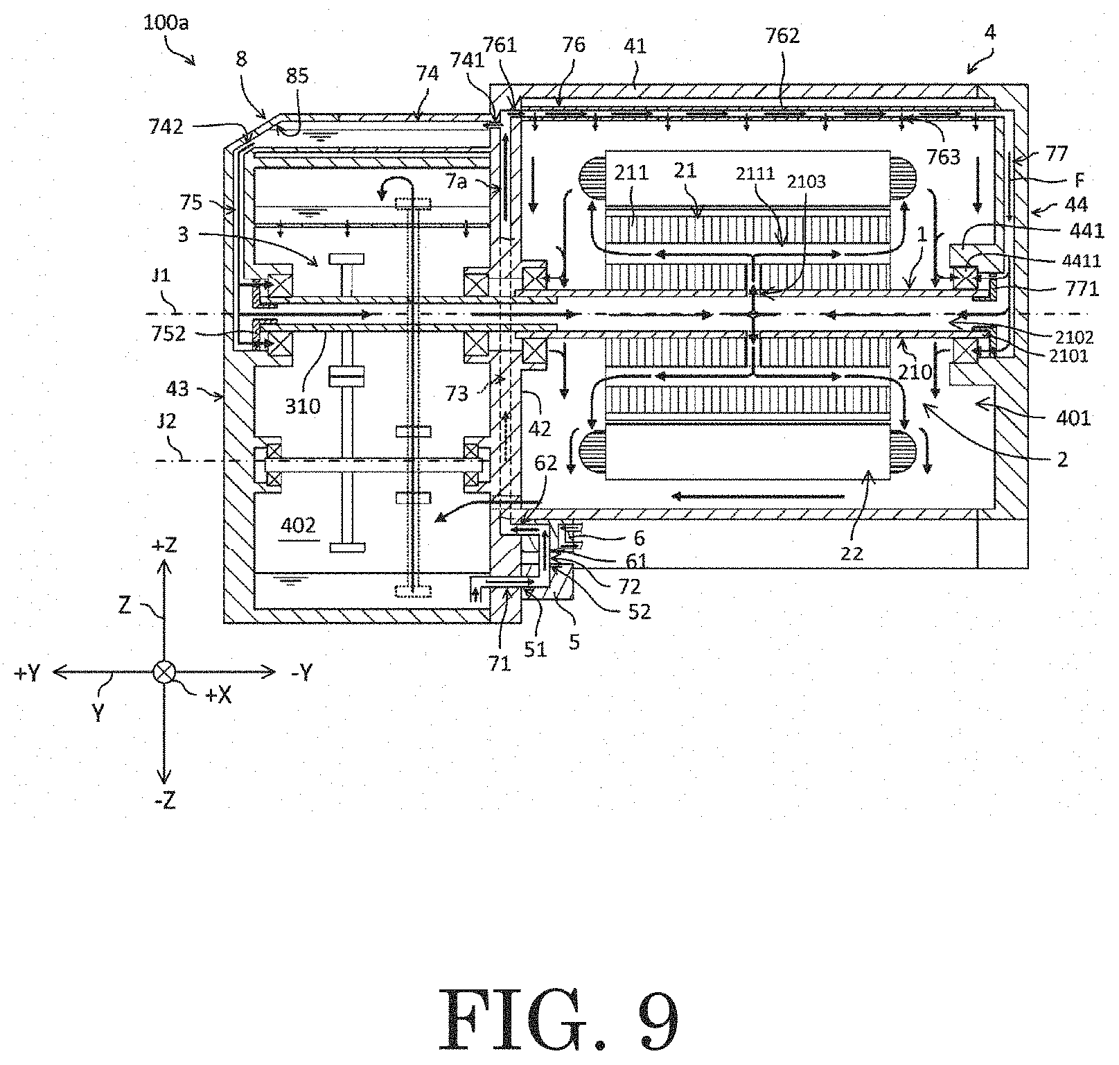 Patent US11781643 Figure 9 – Drive device