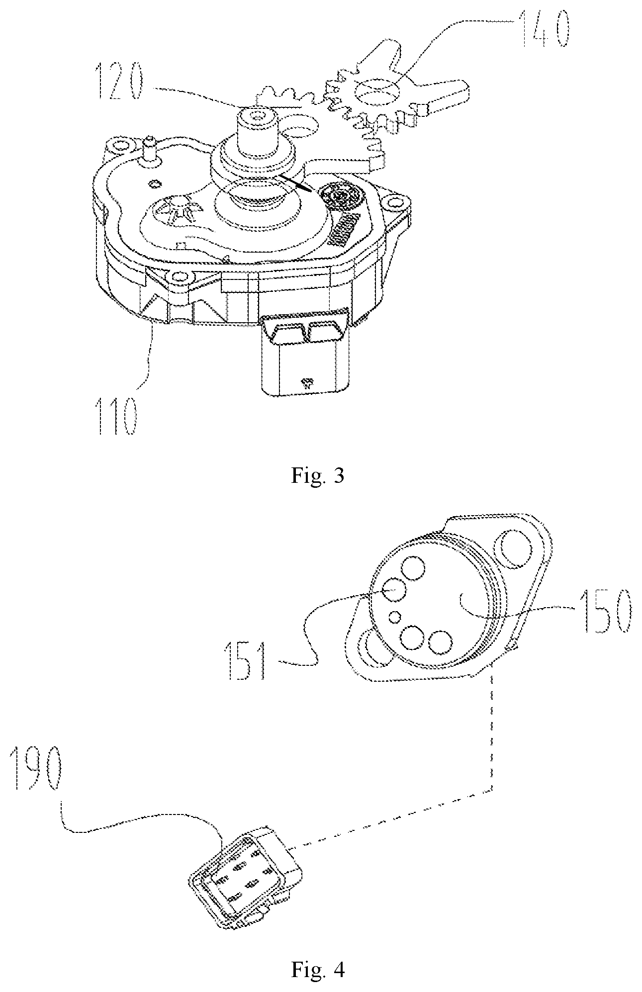 Patent US11781645 Figure 2 – Gear shifting device, transmission and all-terrain vehicle