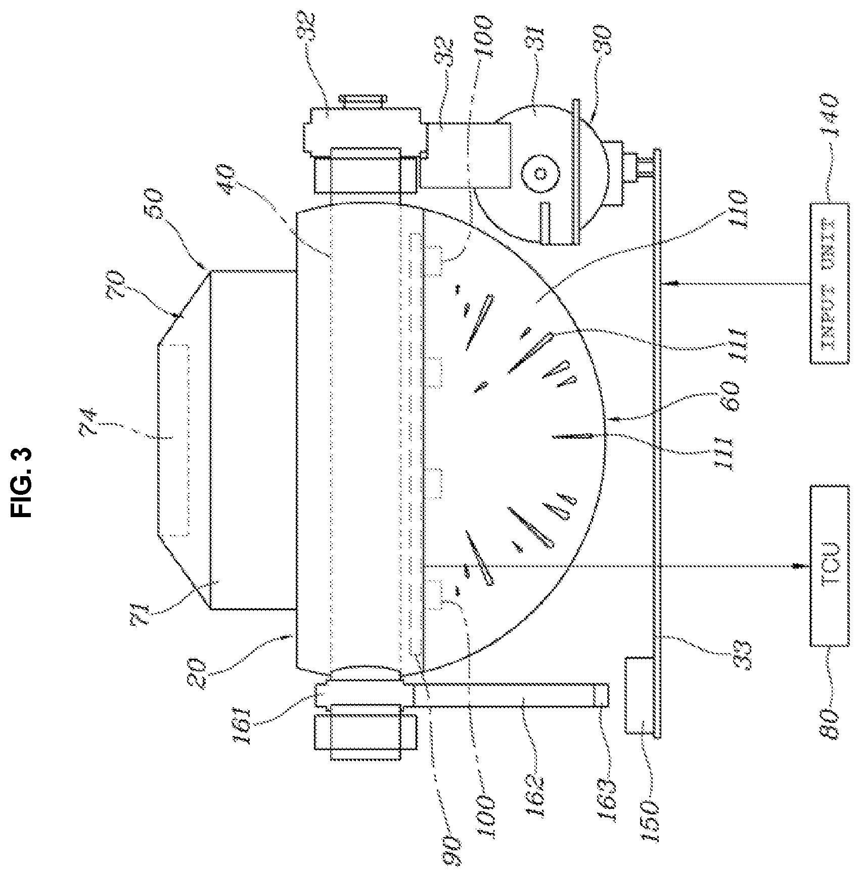 Patent US11781646 Figure 3 – Sphere-type shift control apparatus for electronic transmission system
