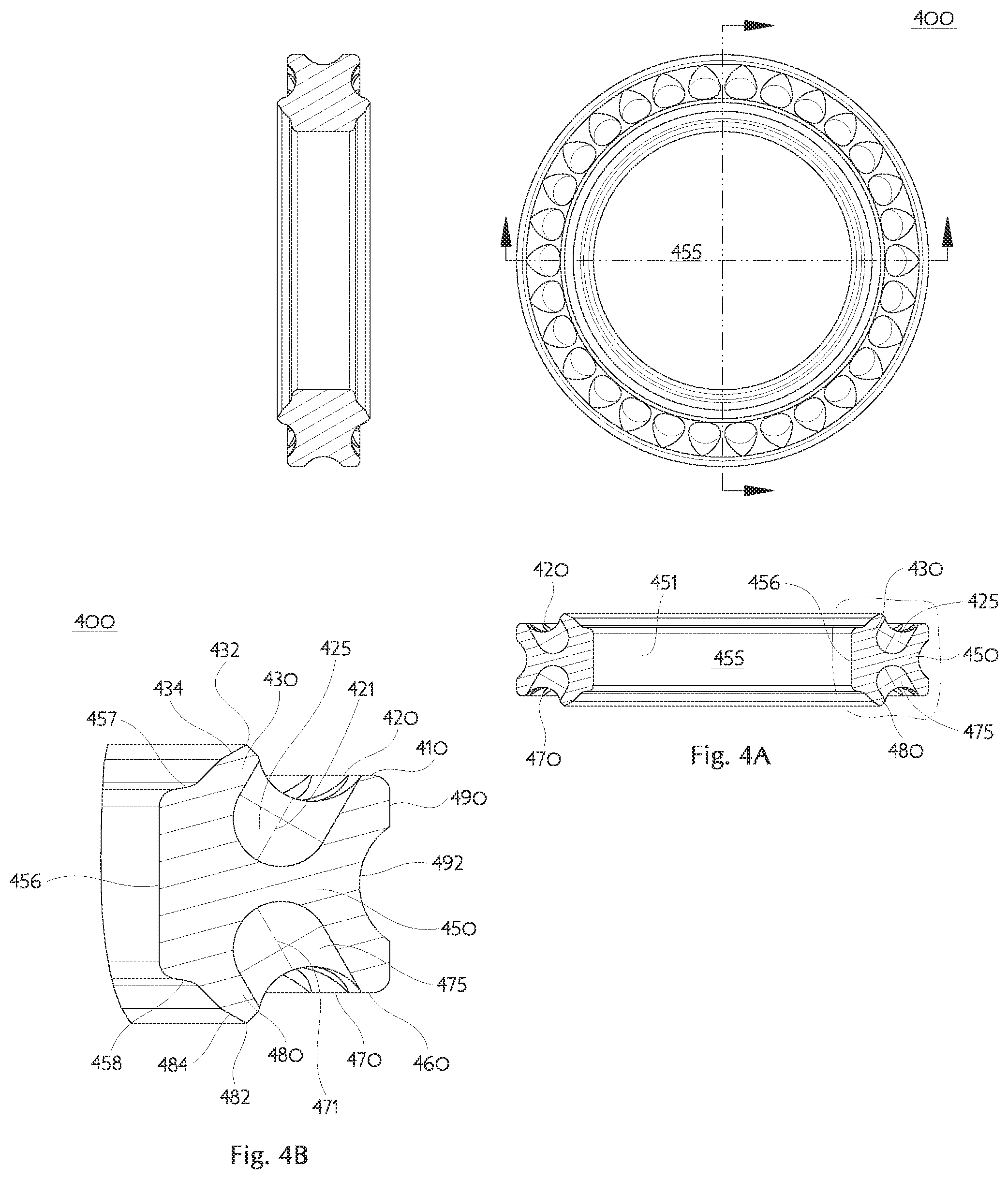 Patent US11781651 Figure 4 – Ultra-seal gasket for joining high purity fluid pathways