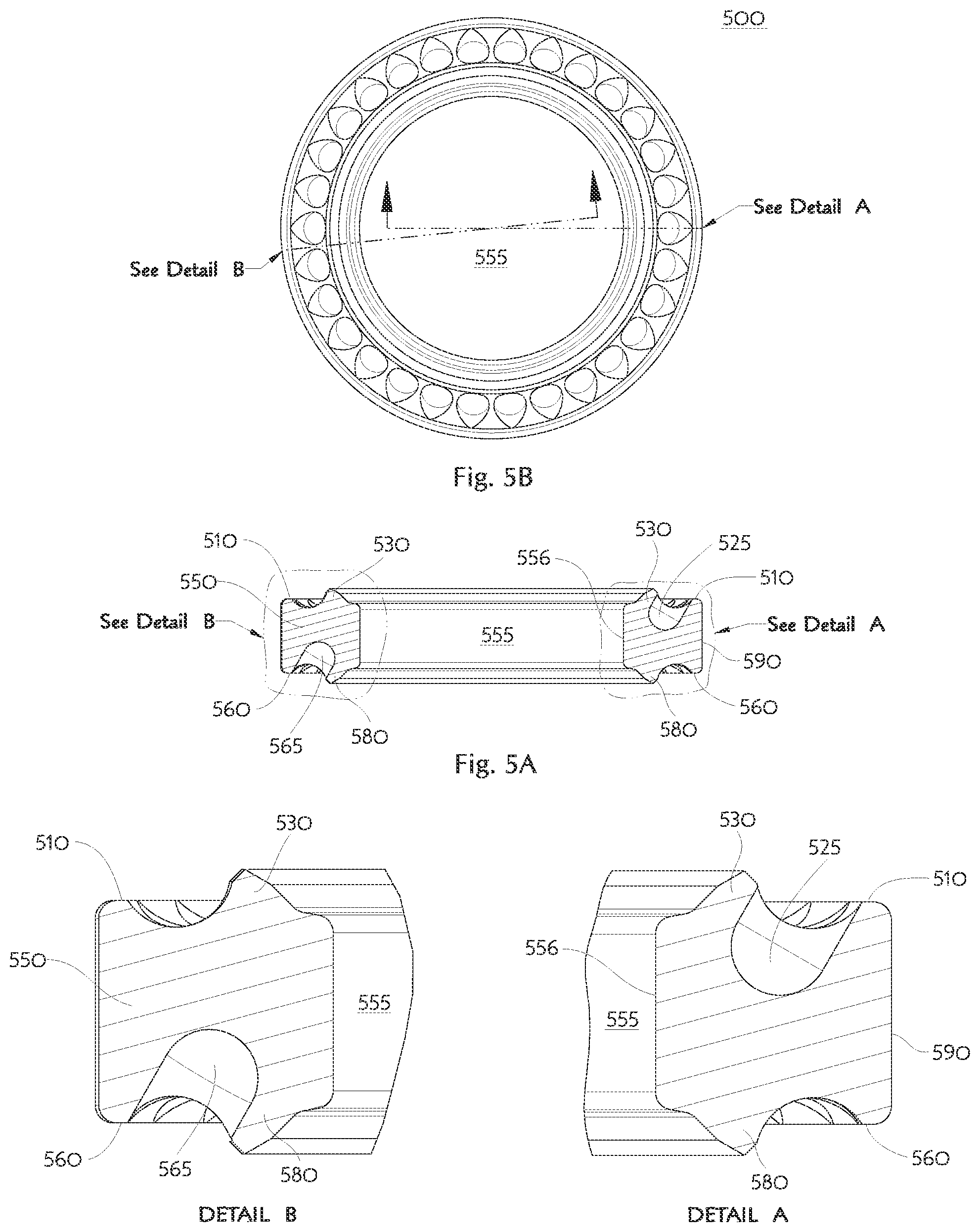 Patent US11781651 Figure 5 – Ultra-seal gasket for joining high purity fluid pathways