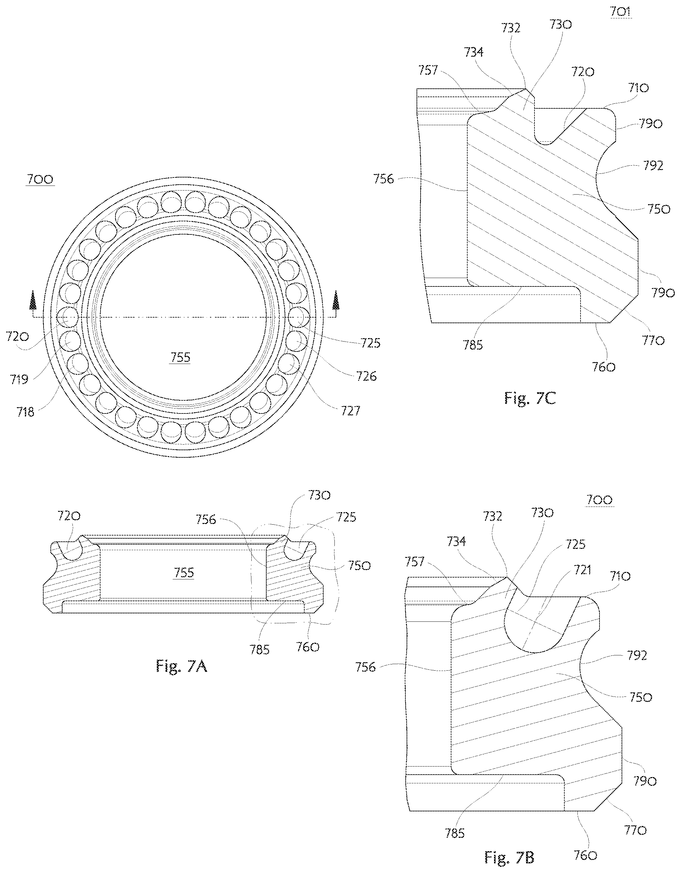 Patent US11781651 Figure 7 – Ultra-seal gasket for joining high purity fluid pathways