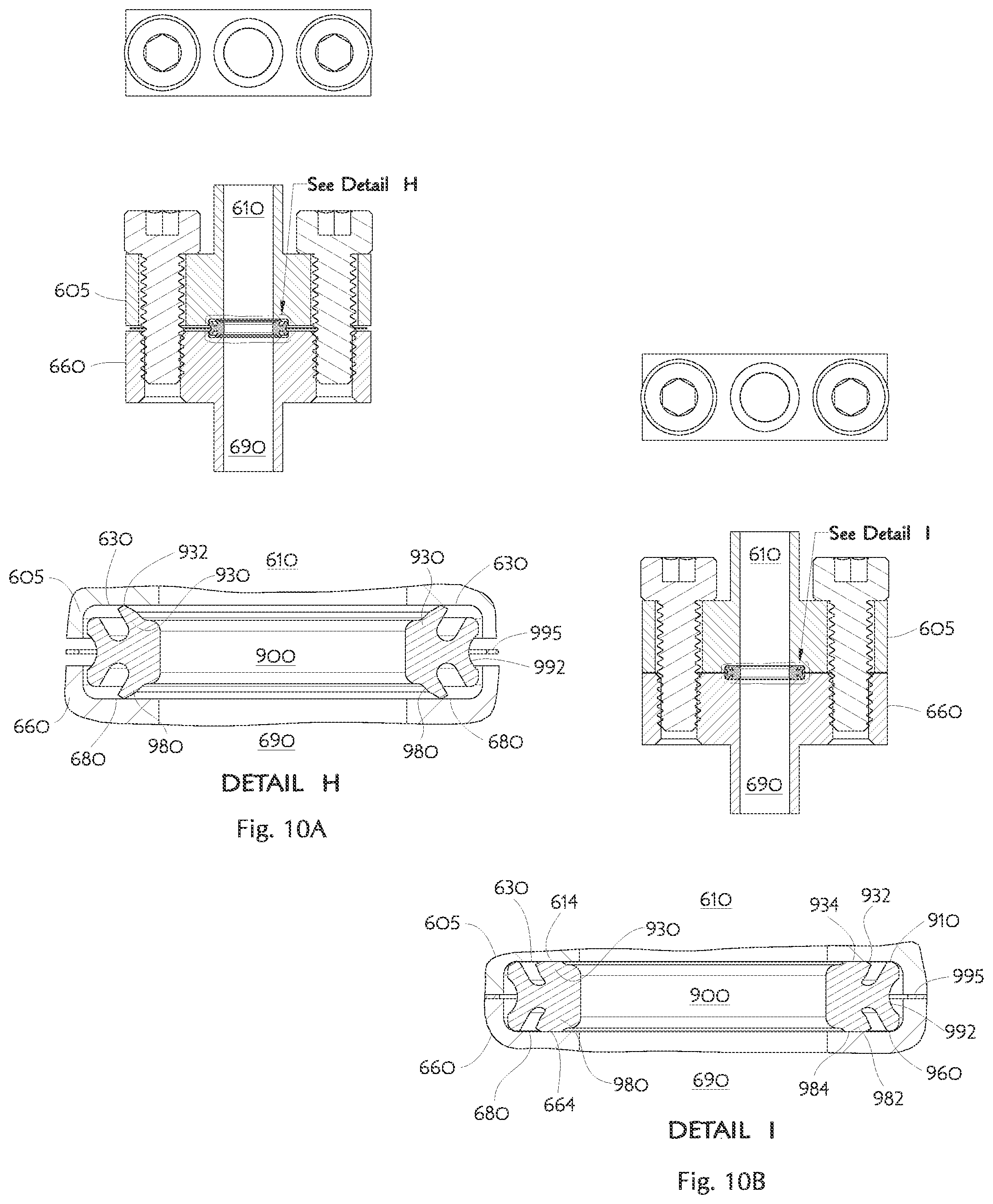 Patent US11781651 Figure 10 – Ultra-seal gasket for joining high purity fluid pathways