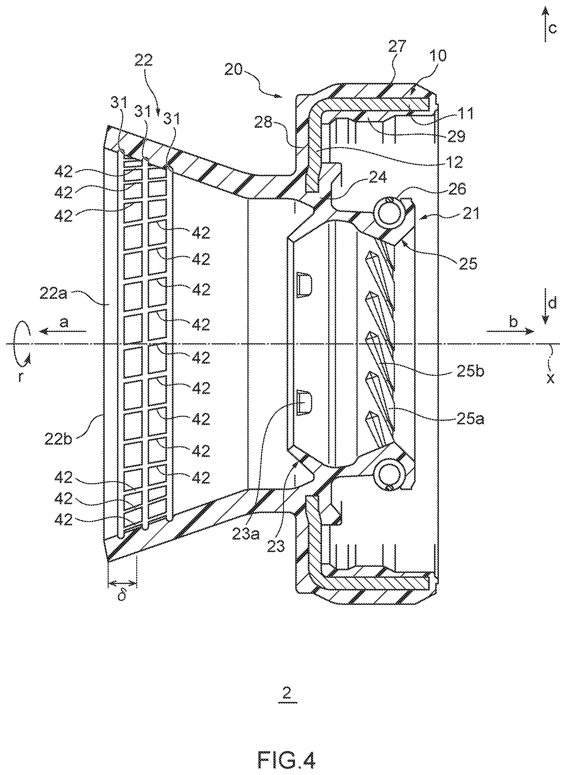 Patent US11781653 Figure 4 – Sealing device