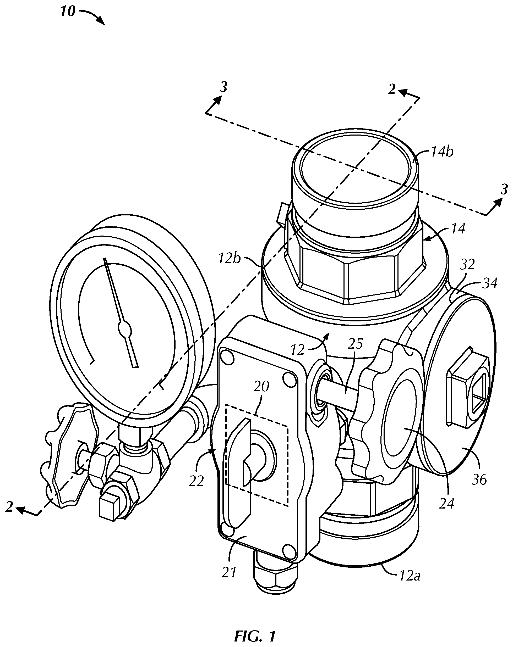 Patent US11781658 Figure 1 – Ball valve assembly