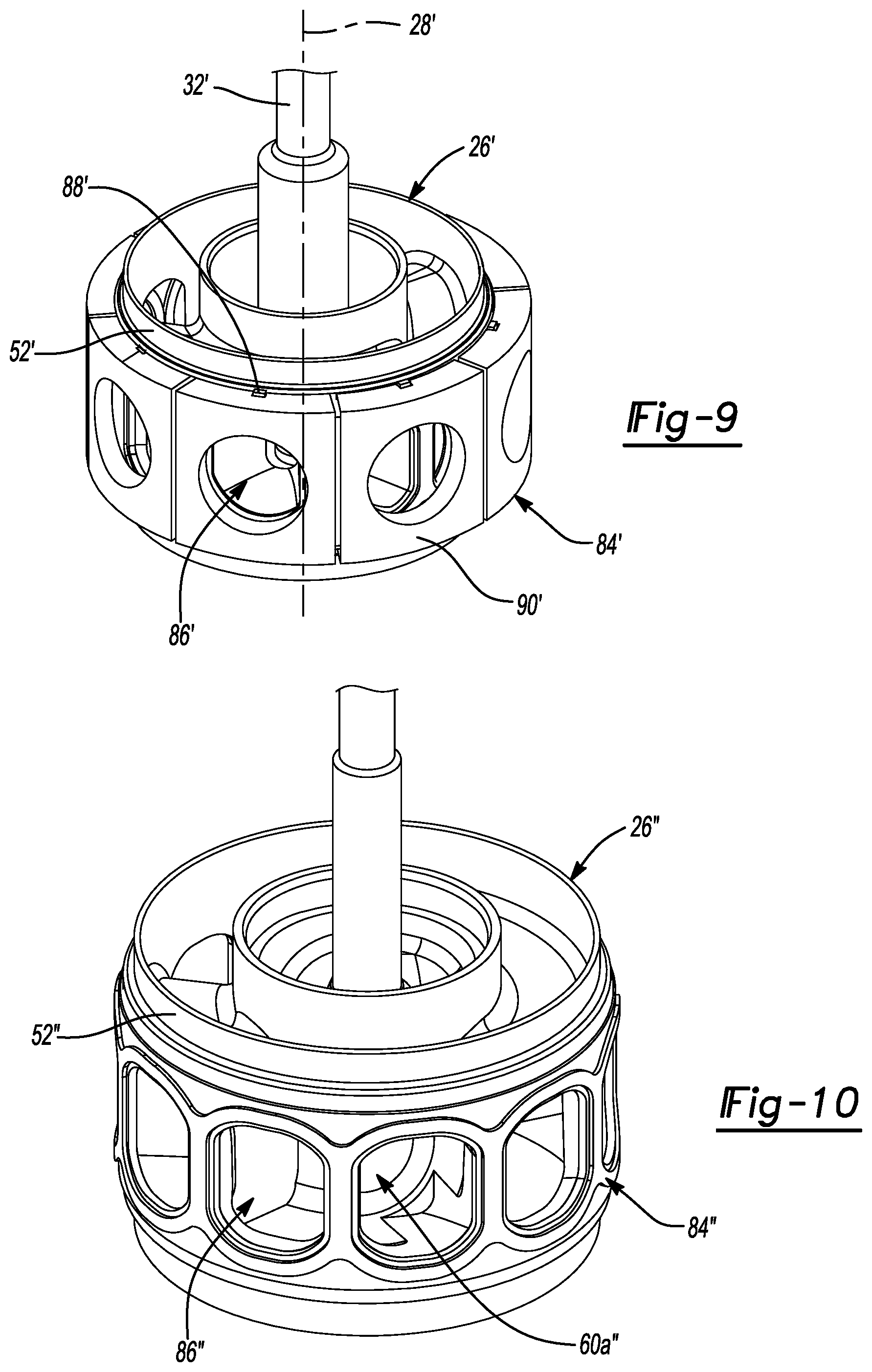 Patent US11781662 Figure 8 – Multi-port rotary actuated valve assembly