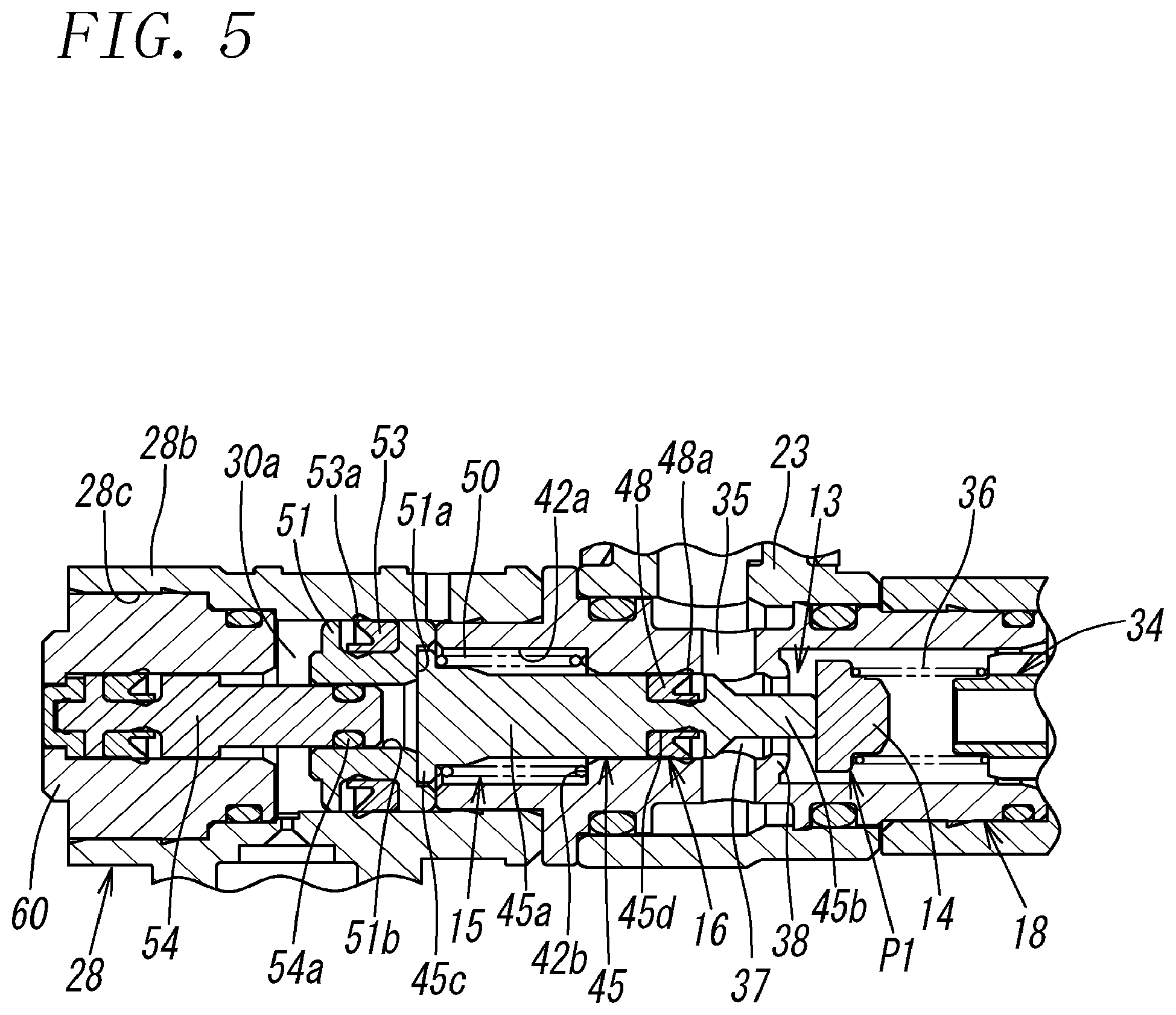 Patent US11781663 Figure 5 – Pilot check valve