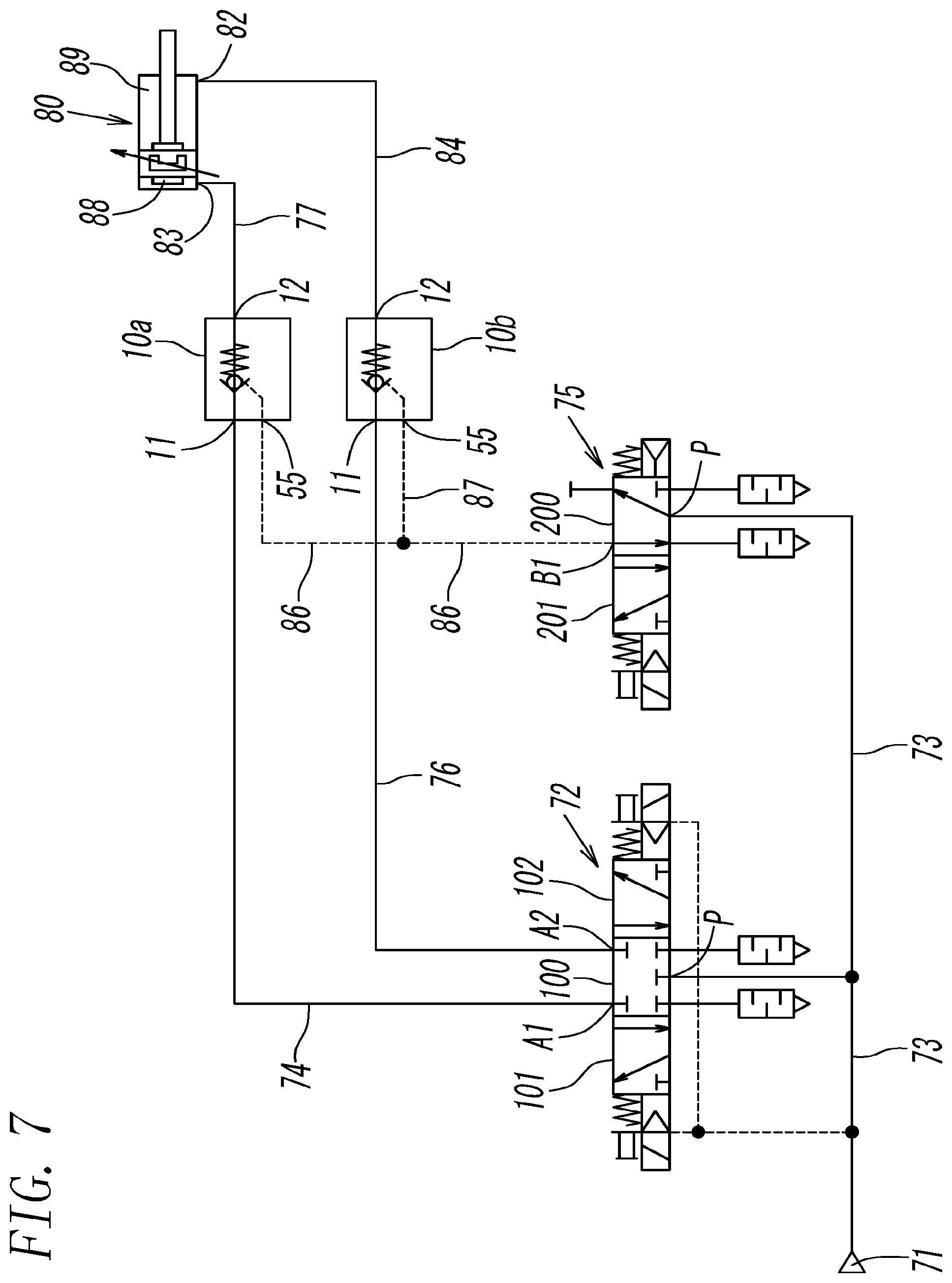 Patent US11781663 Figure 7 – Pilot check valve