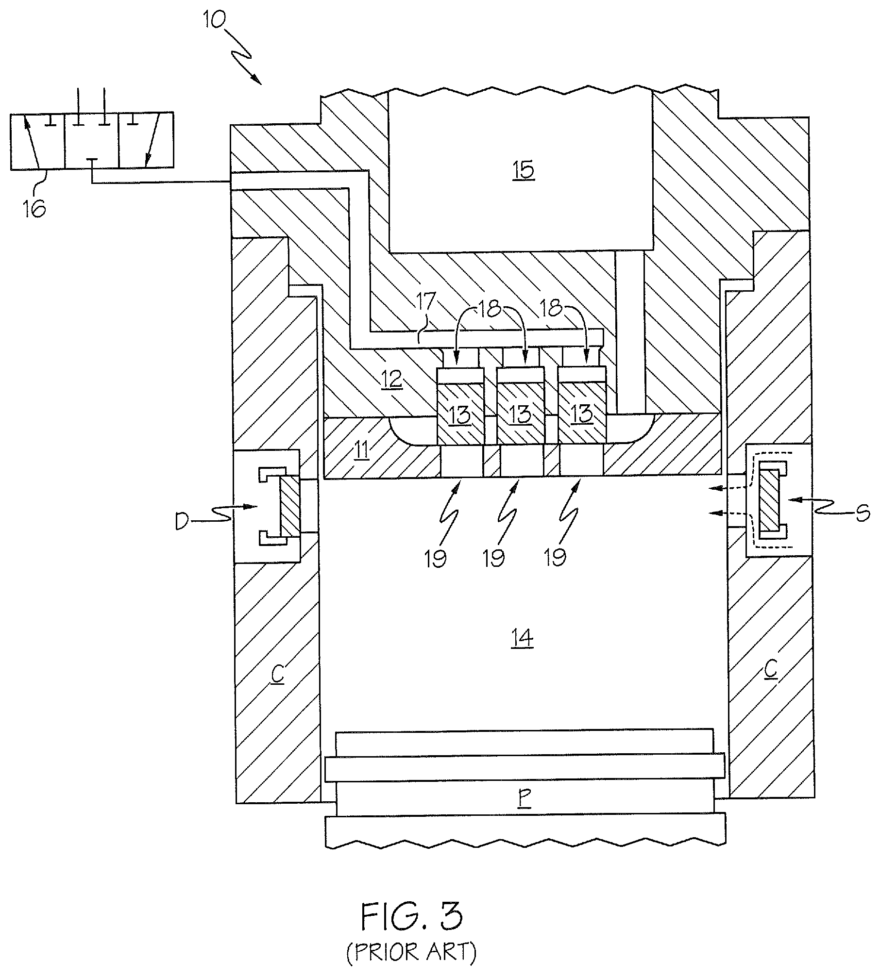 Patent US11781664 Figure 5 – Valve poppets and valve seats for high-speed reciprocating compressor capacity unloaders