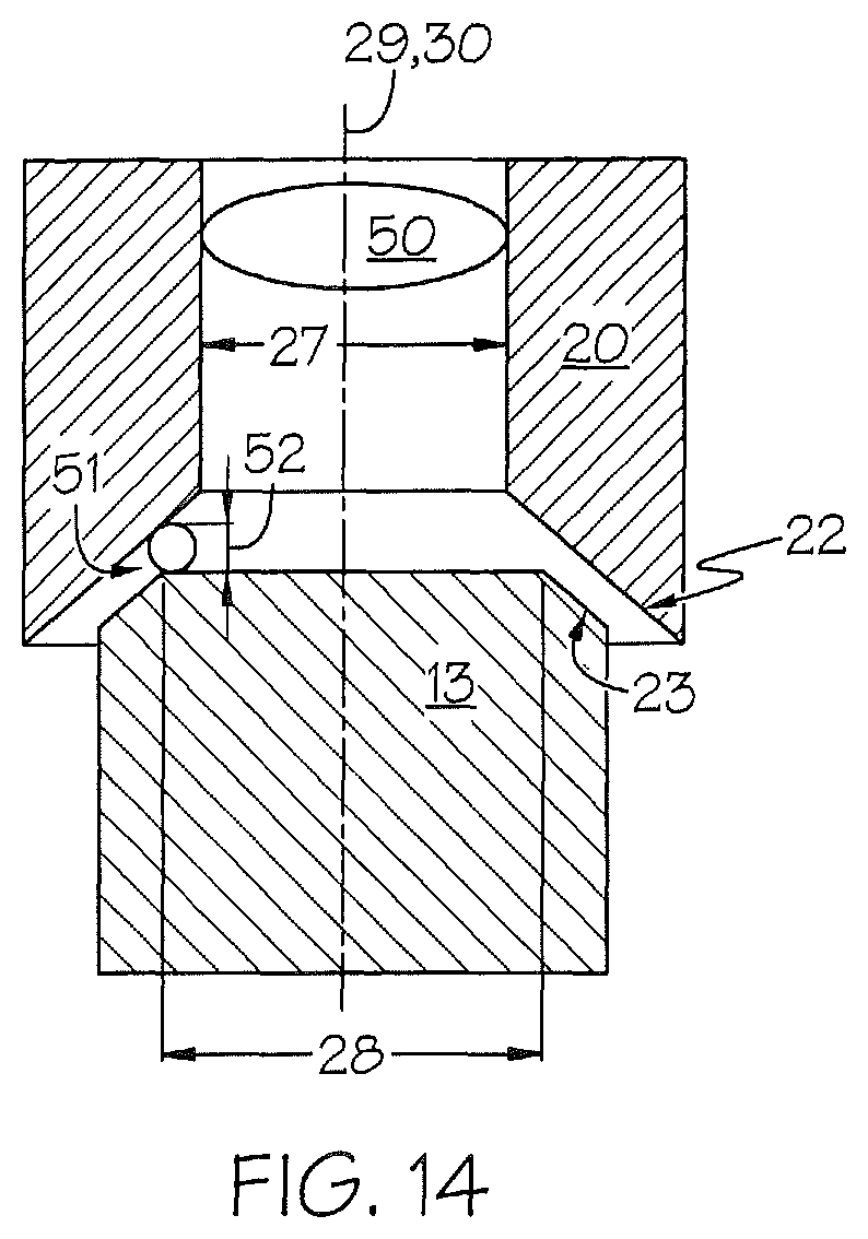 Patent US11781664 Figure 16 – Valve poppets and valve seats for high-speed reciprocating compressor capacity unloaders