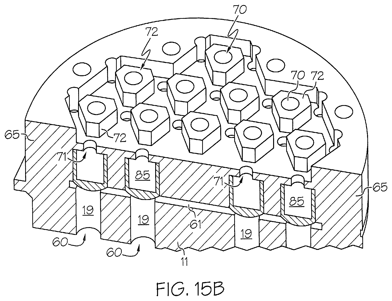 Patent US11781664 Figure 18 – Valve poppets and valve seats for high-speed reciprocating compressor capacity unloaders