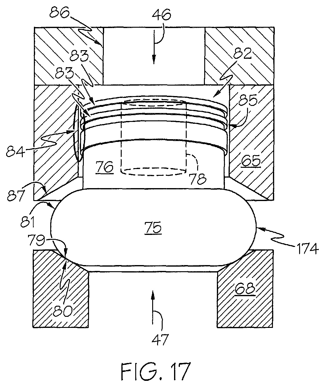 Patent US11781664 Figure 20 – Valve poppets and valve seats for high-speed reciprocating compressor capacity unloaders