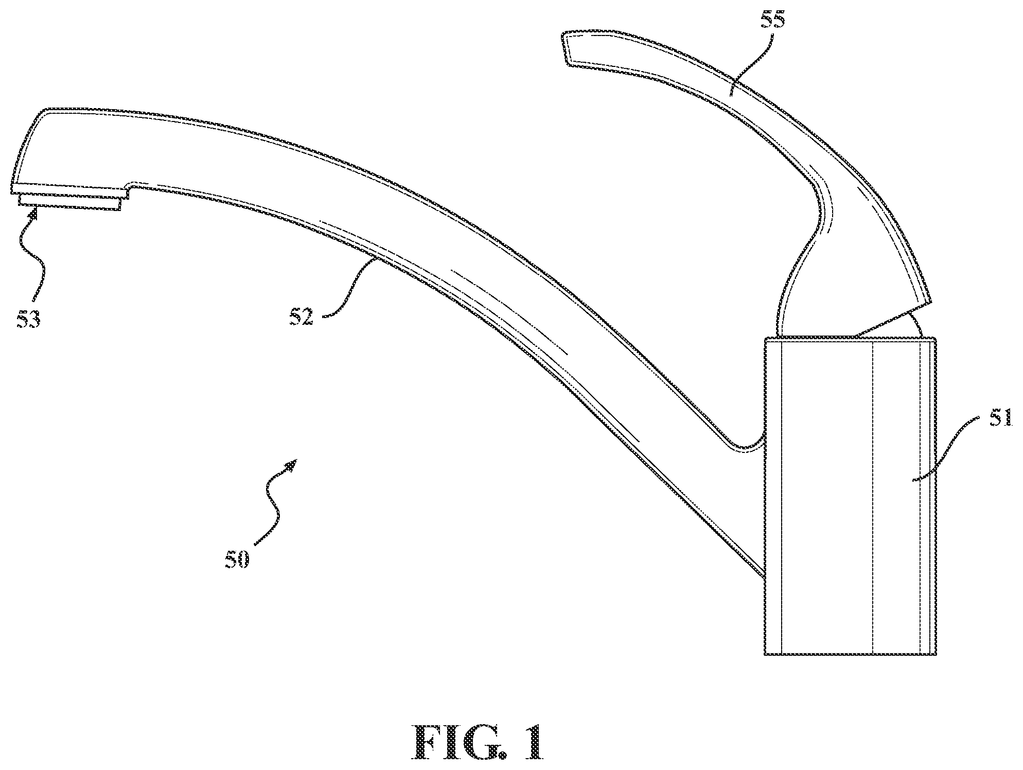 Patent US11781665 — Faucet with integrated valve — Figure 1