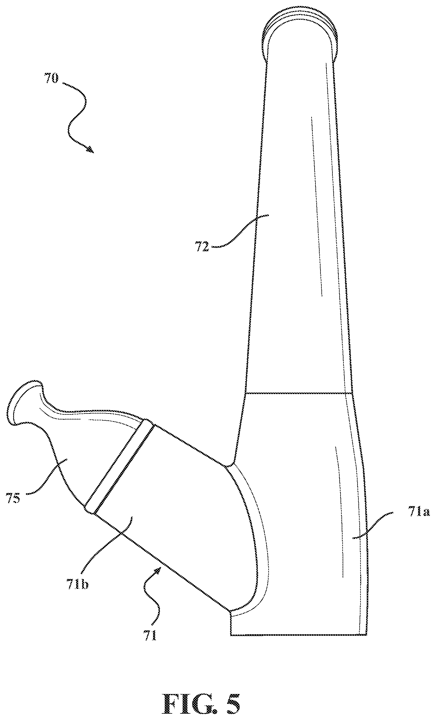 Patent US11781665 Figure 5 – Faucet with integrated valve