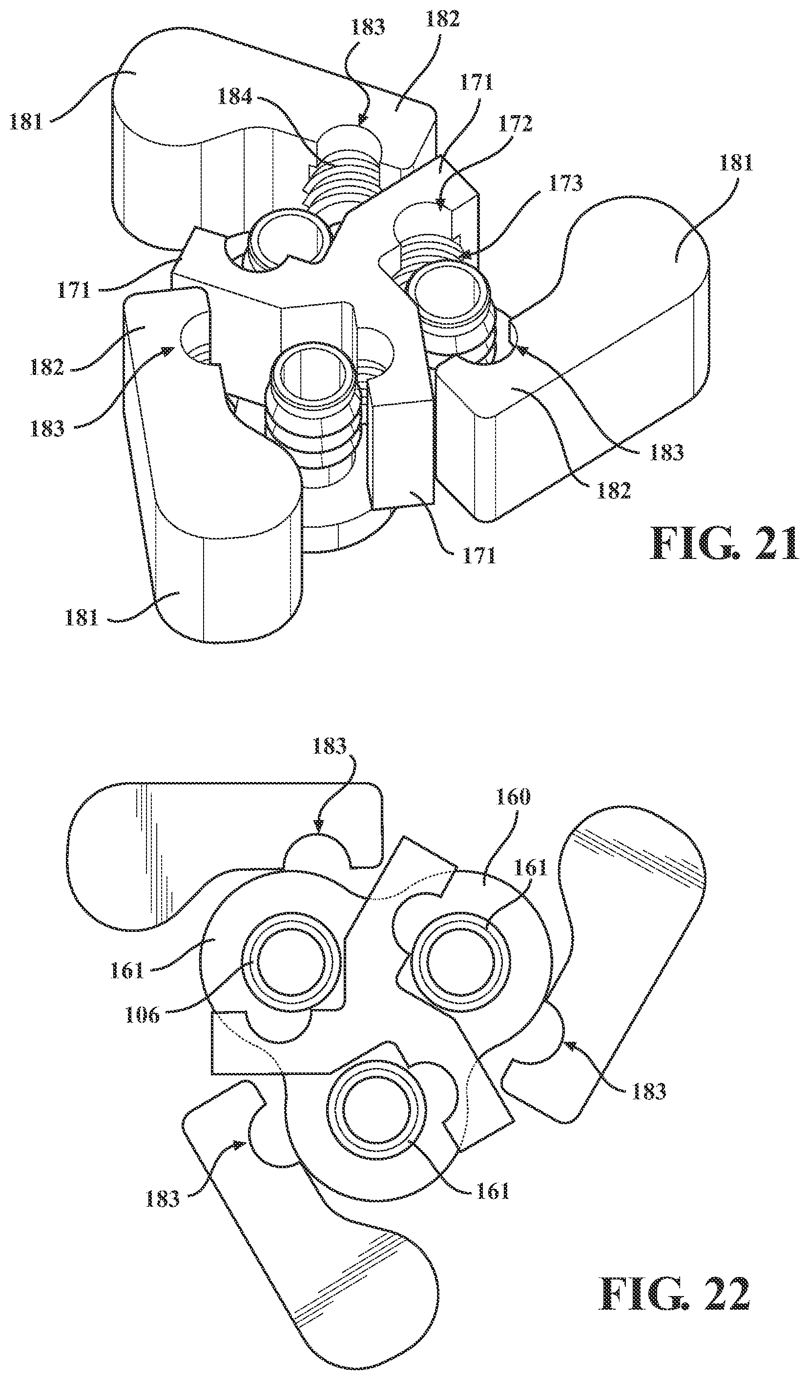 Patent US11781665 Figure 15 – Faucet with integrated valve