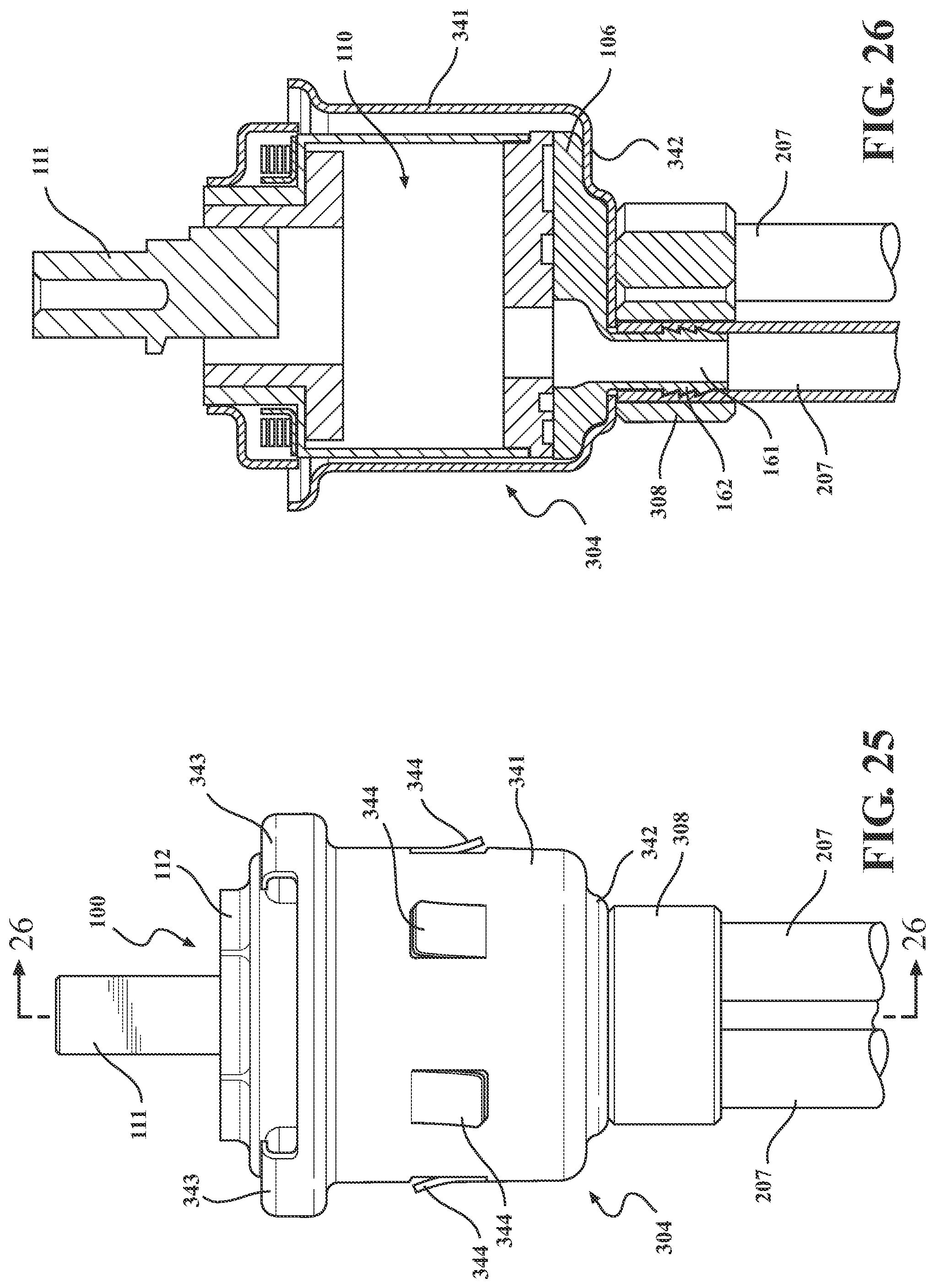 Patent US11781665 Figure 17 – Faucet with integrated valve