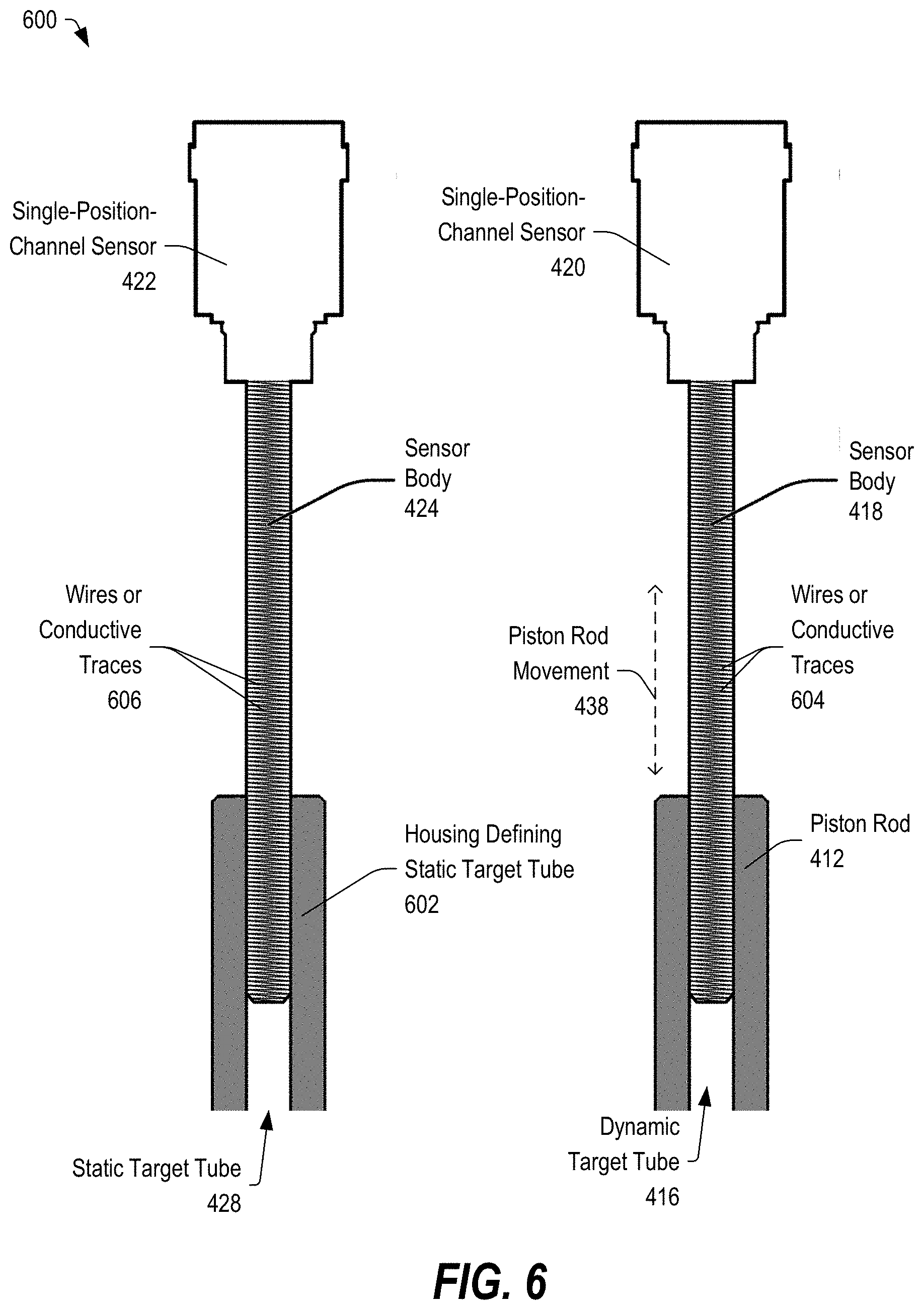 Patent US11781668 Figure 6 – Valve unit including a reinforcement mechanism with optional sensor assembly