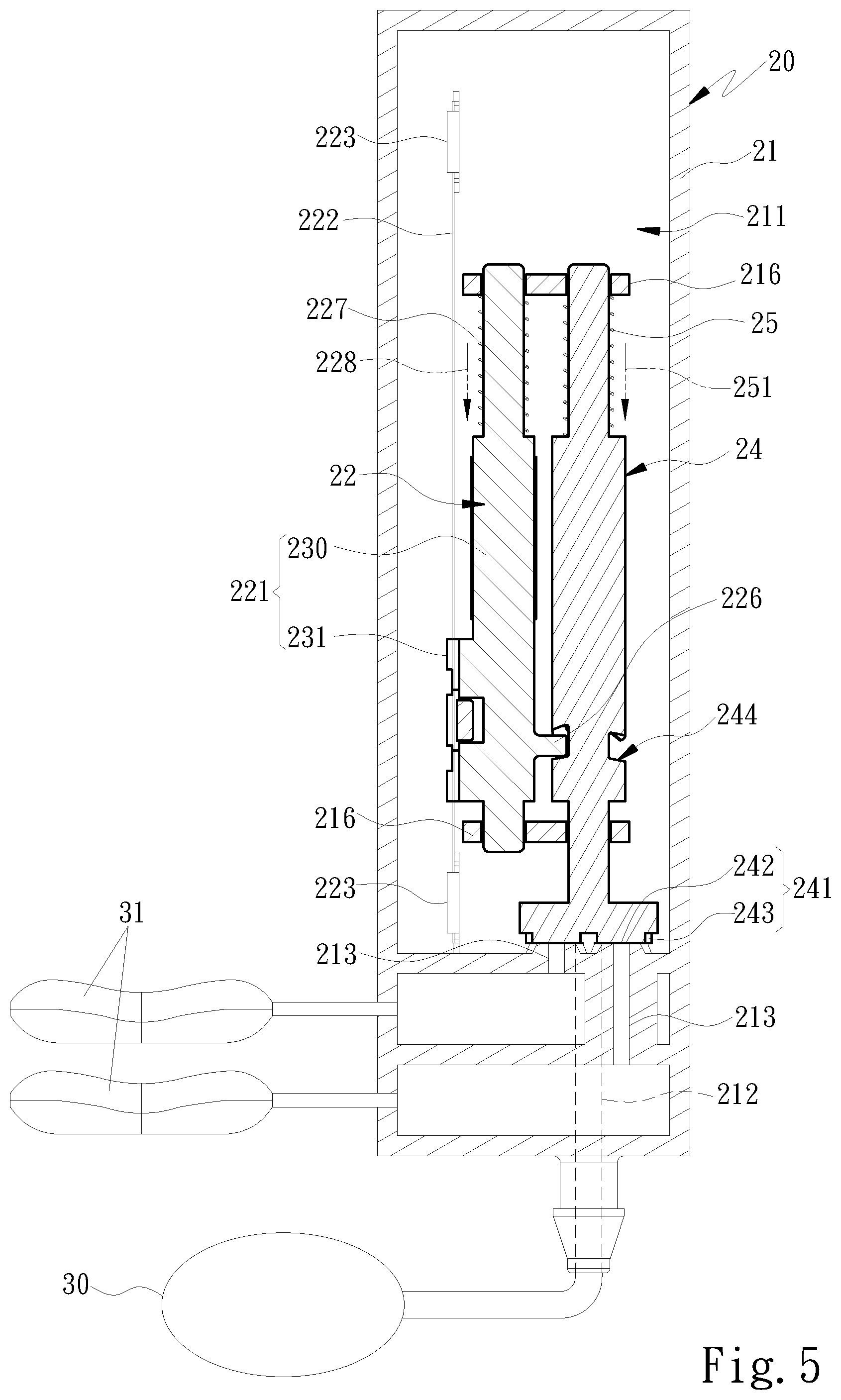 Patent US11781669 Figure 5 – Air valve
