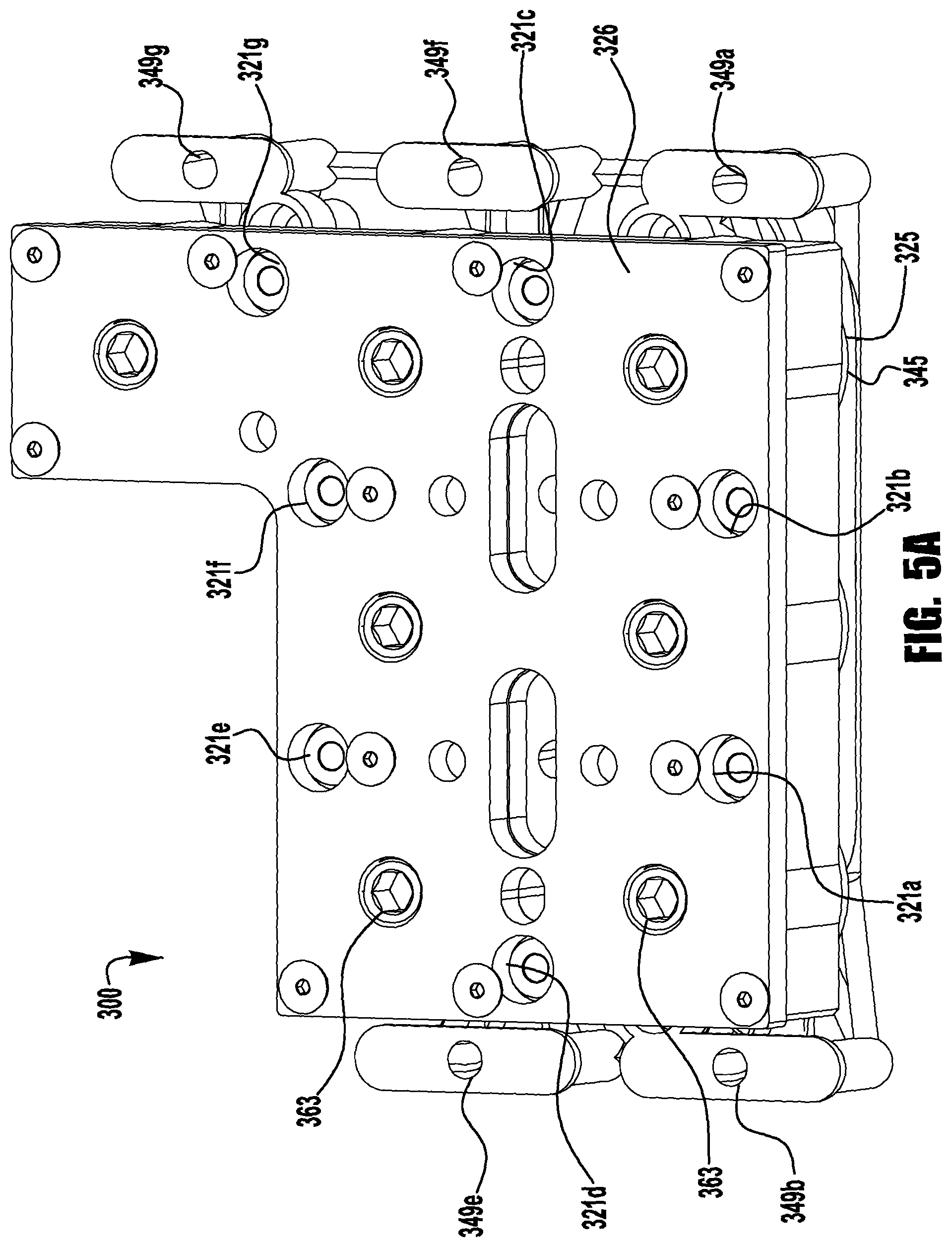 Patent US11781671 Figure 6 – Valve manifold arrangements for fluid distribution system