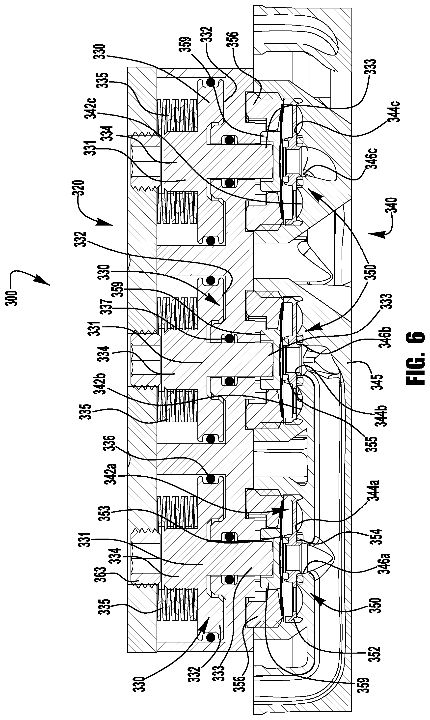 Patent US11781671 Figure 7 – Valve manifold arrangements for fluid distribution system
