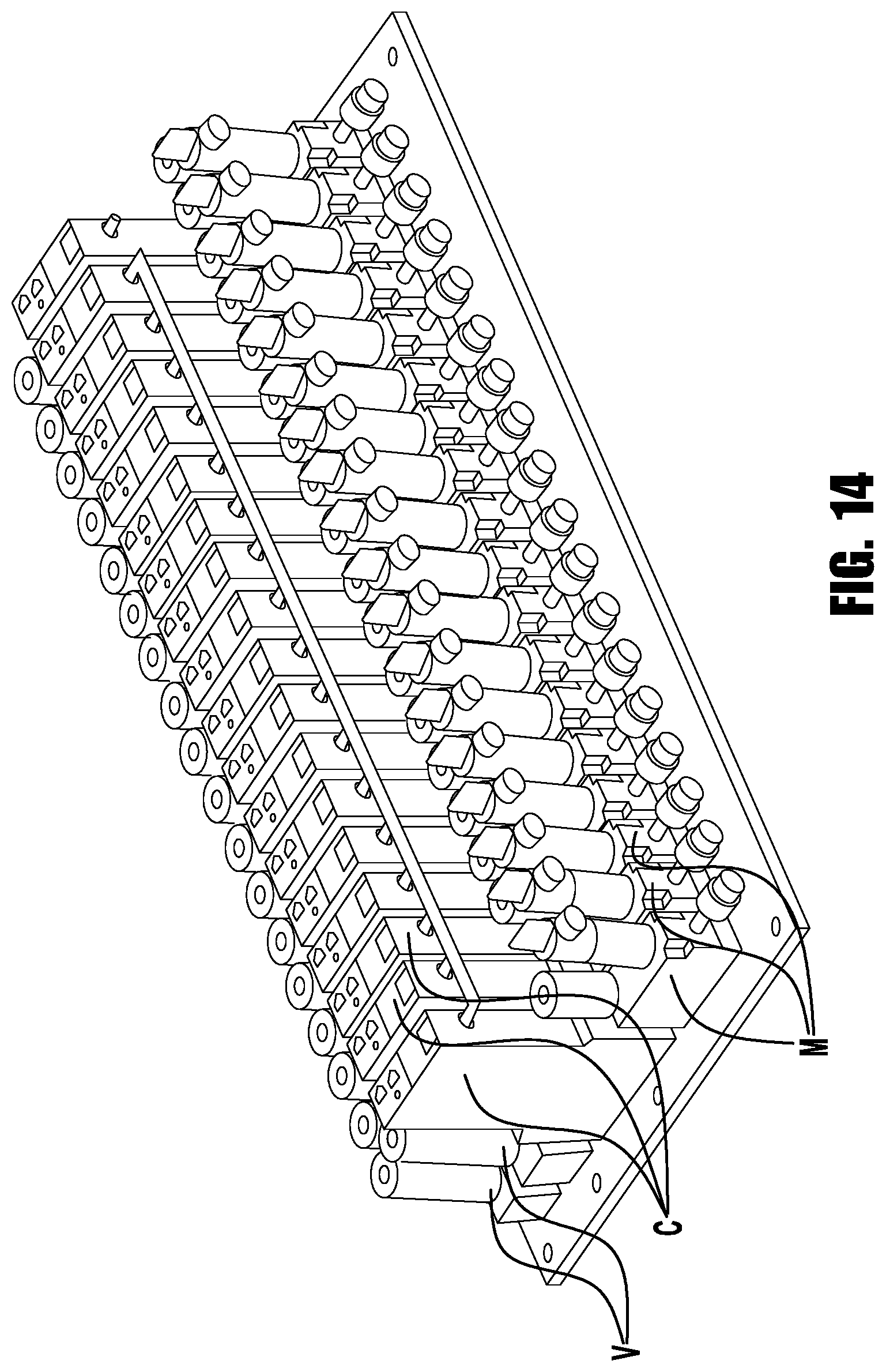 Patent US11781671 Figure 15 – Valve manifold arrangements for fluid distribution system