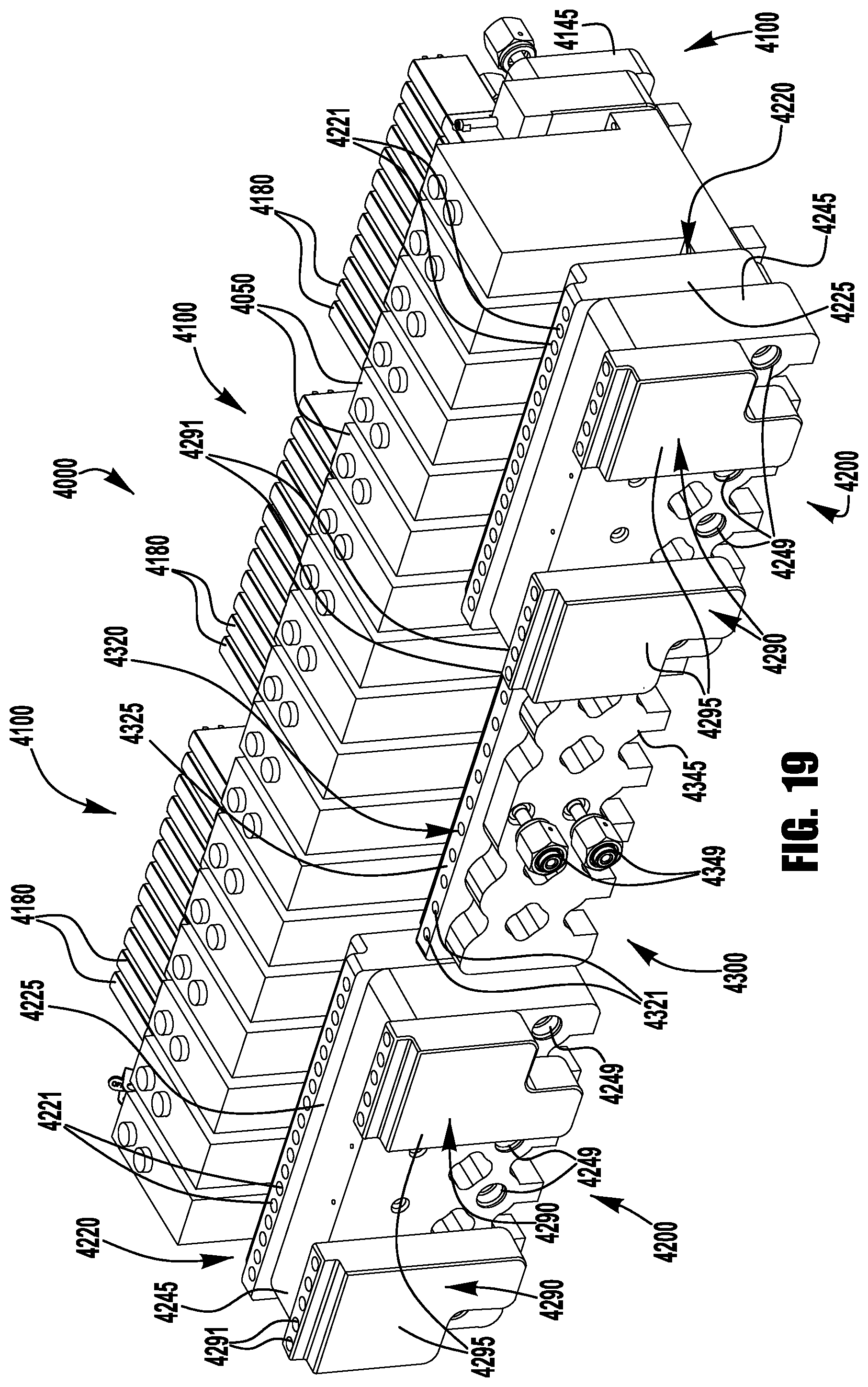 Patent US11781671 Figure 19 – Valve manifold arrangements for fluid distribution system