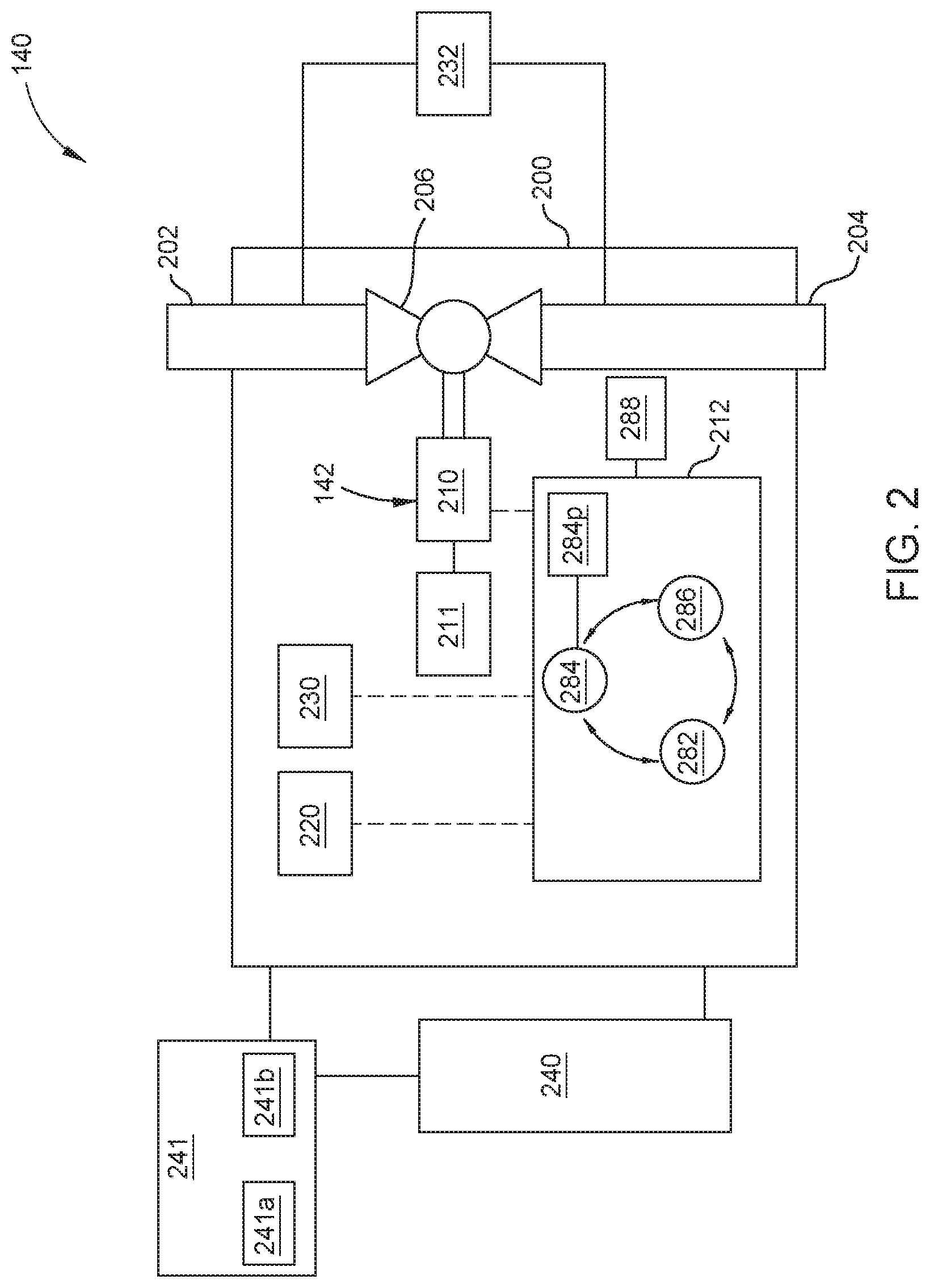 Patent US11781673 Figure 2 – Water level control system