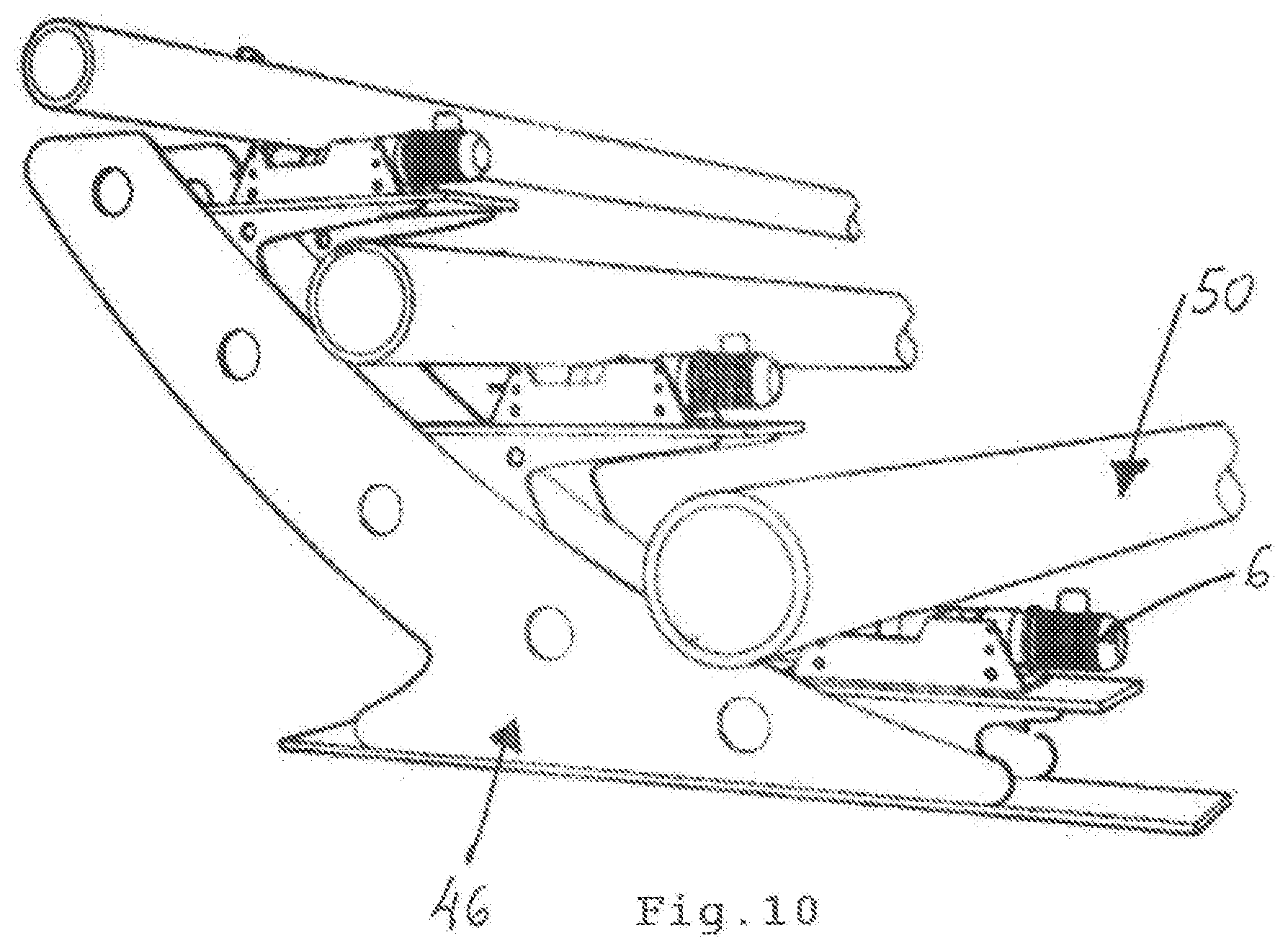 Patent US11781675 Figure 8 – Method for manufacture, assembly and continuous construction of pipe sections in a spoolbase with gradual movement