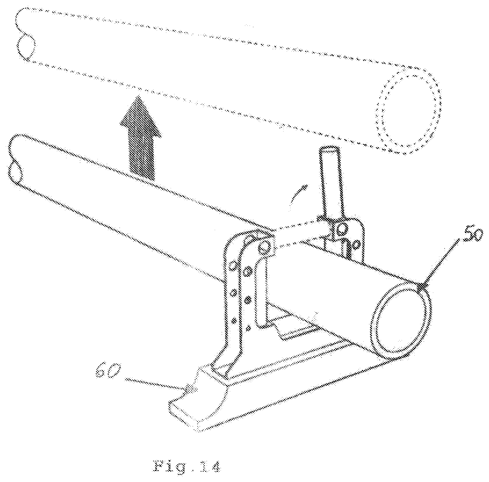 Patent US11781675 Figure 12 – Method for manufacture, assembly and continuous construction of pipe sections in a spoolbase with gradual movement