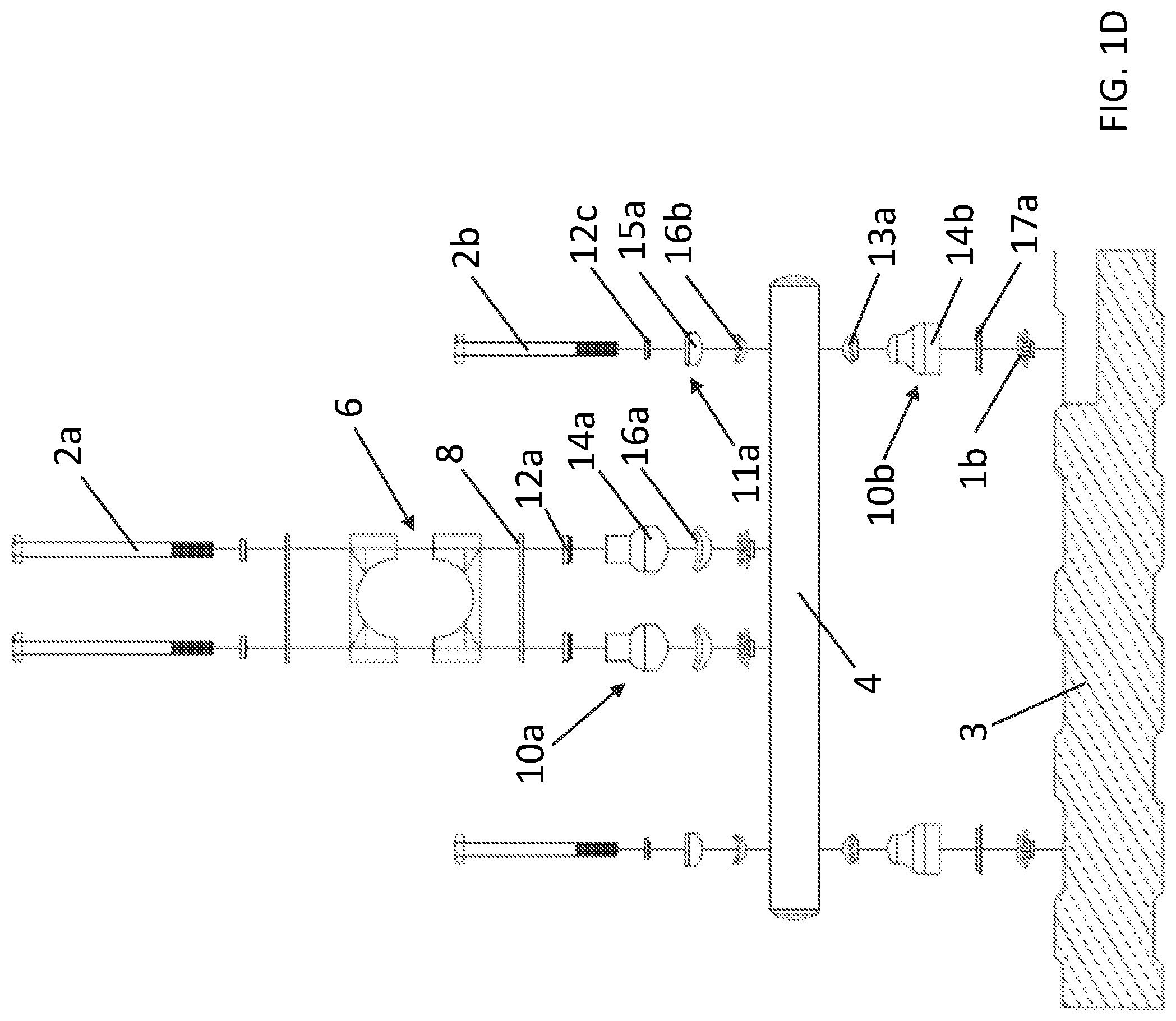 Patent US11781676 Figure 2 – Zero caulk hygienic sealing standoff