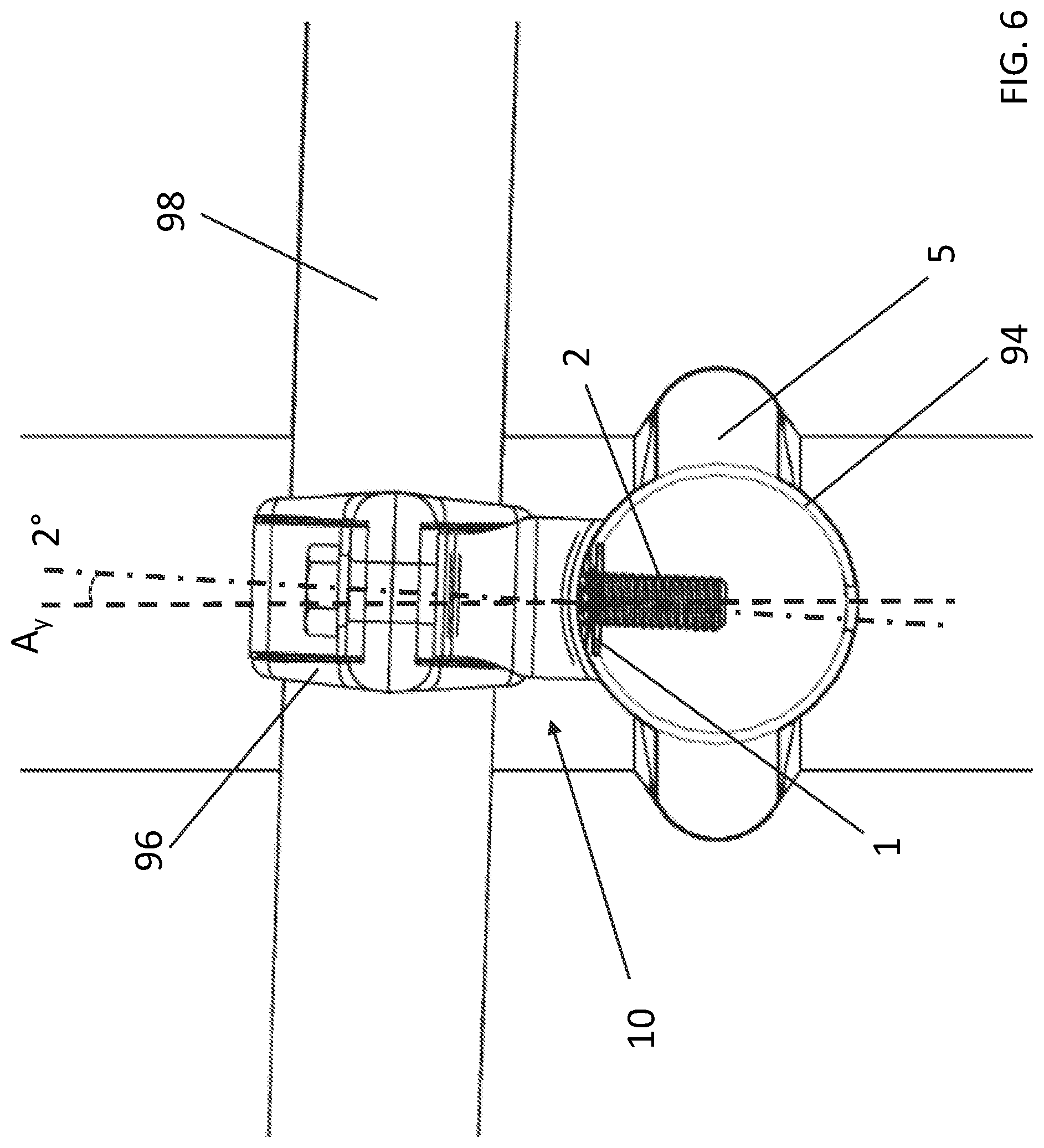 Patent US11781676 Figure 14 – Zero caulk hygienic sealing standoff