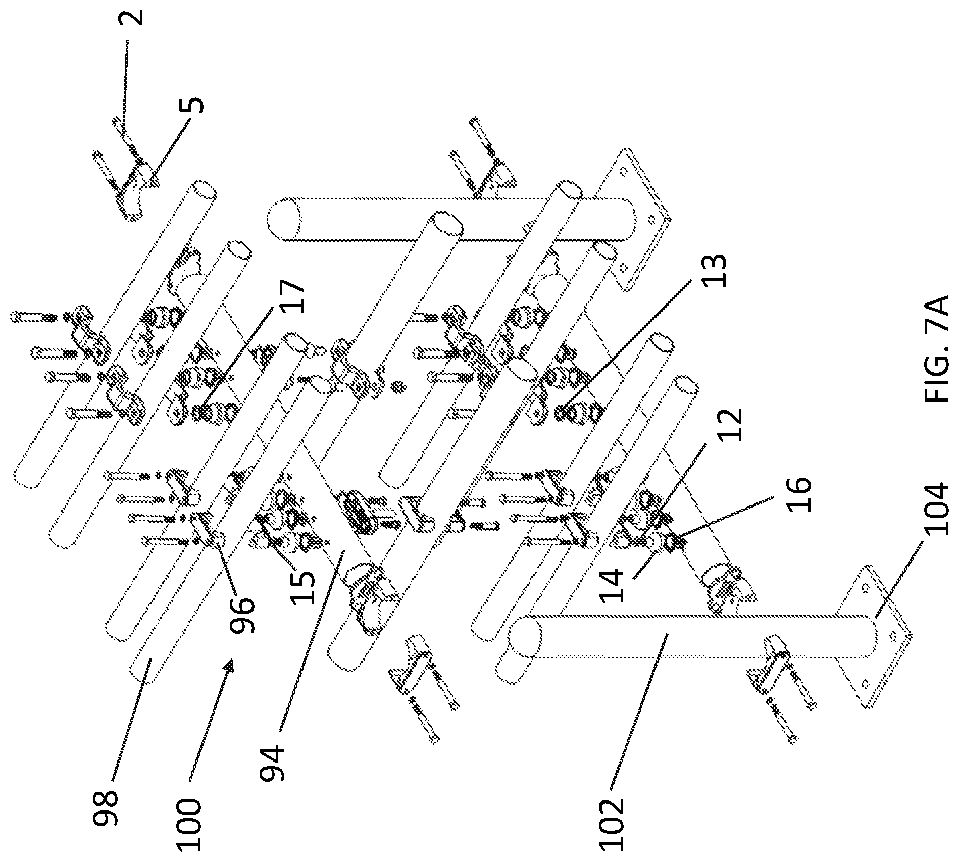 Patent US11781676 Figure 15 – Zero caulk hygienic sealing standoff