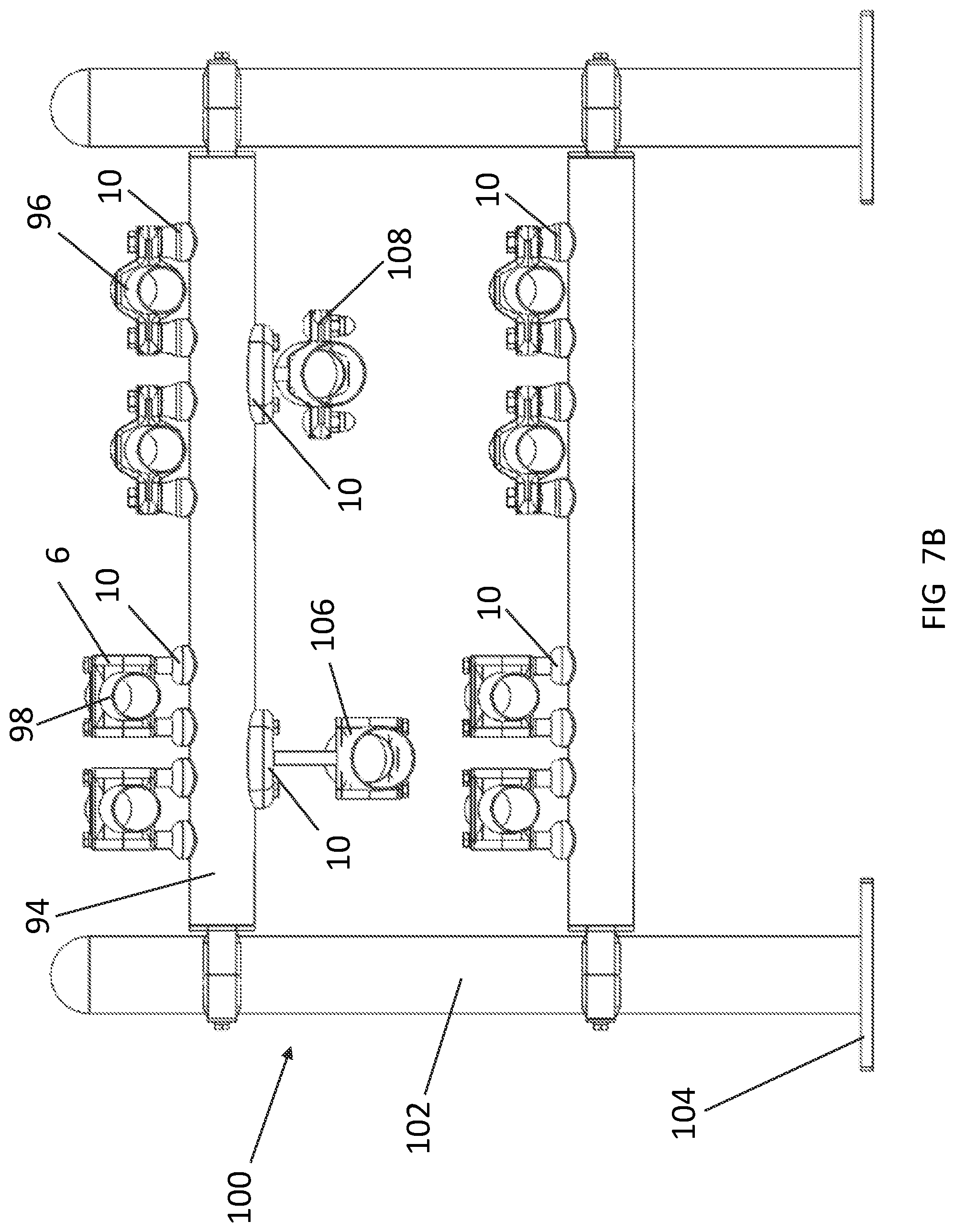 Patent US11781676 Figure 16 – Zero caulk hygienic sealing standoff