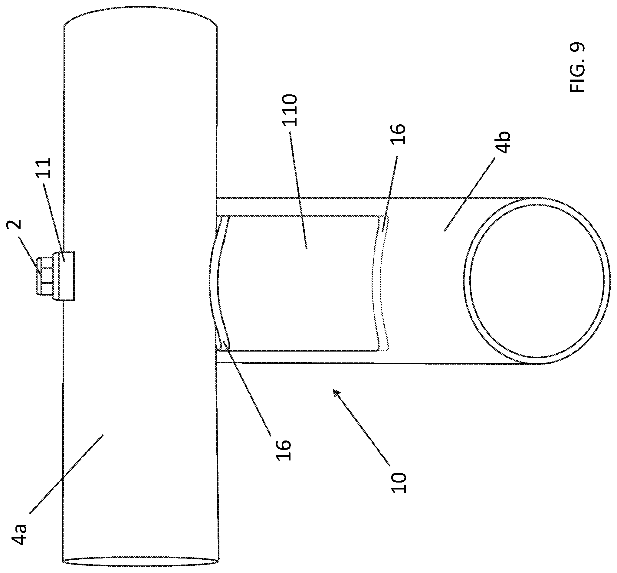 Patent US11781676 Figure 19 – Zero caulk hygienic sealing standoff