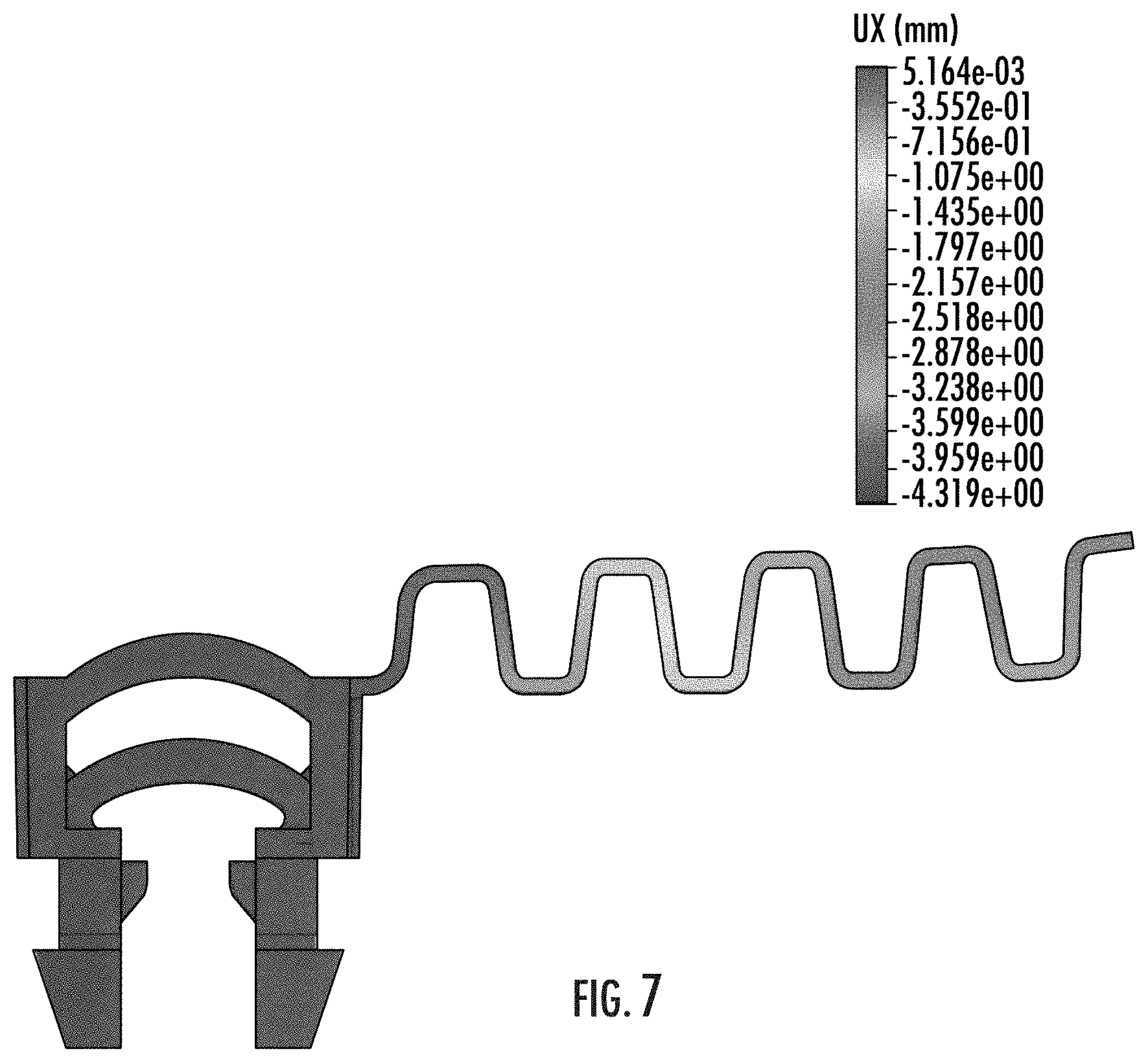 Patent US11781678 Figure 5 – Devices and methods for holding cables with non-uniform undulations