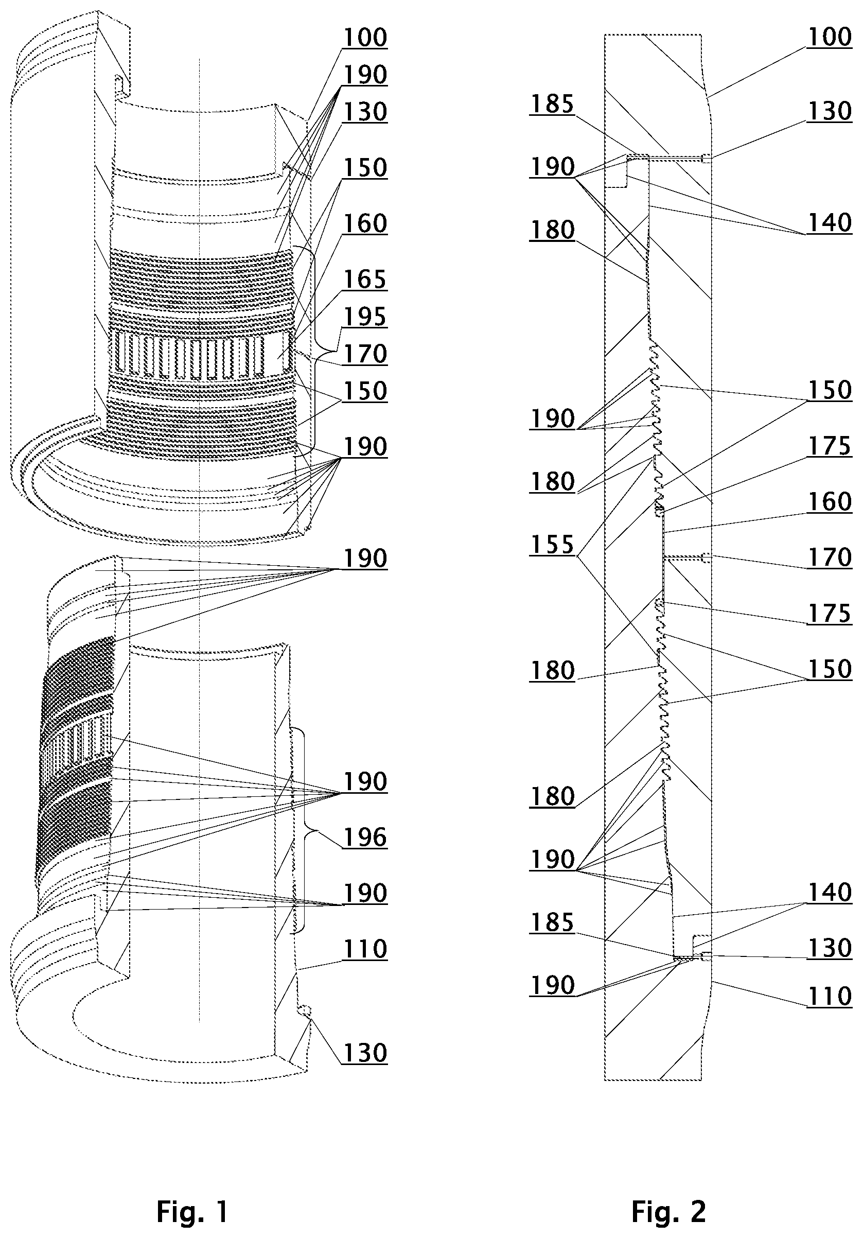 Patent US11781682 Figure 1 – Enhancements of mechanical connector technology