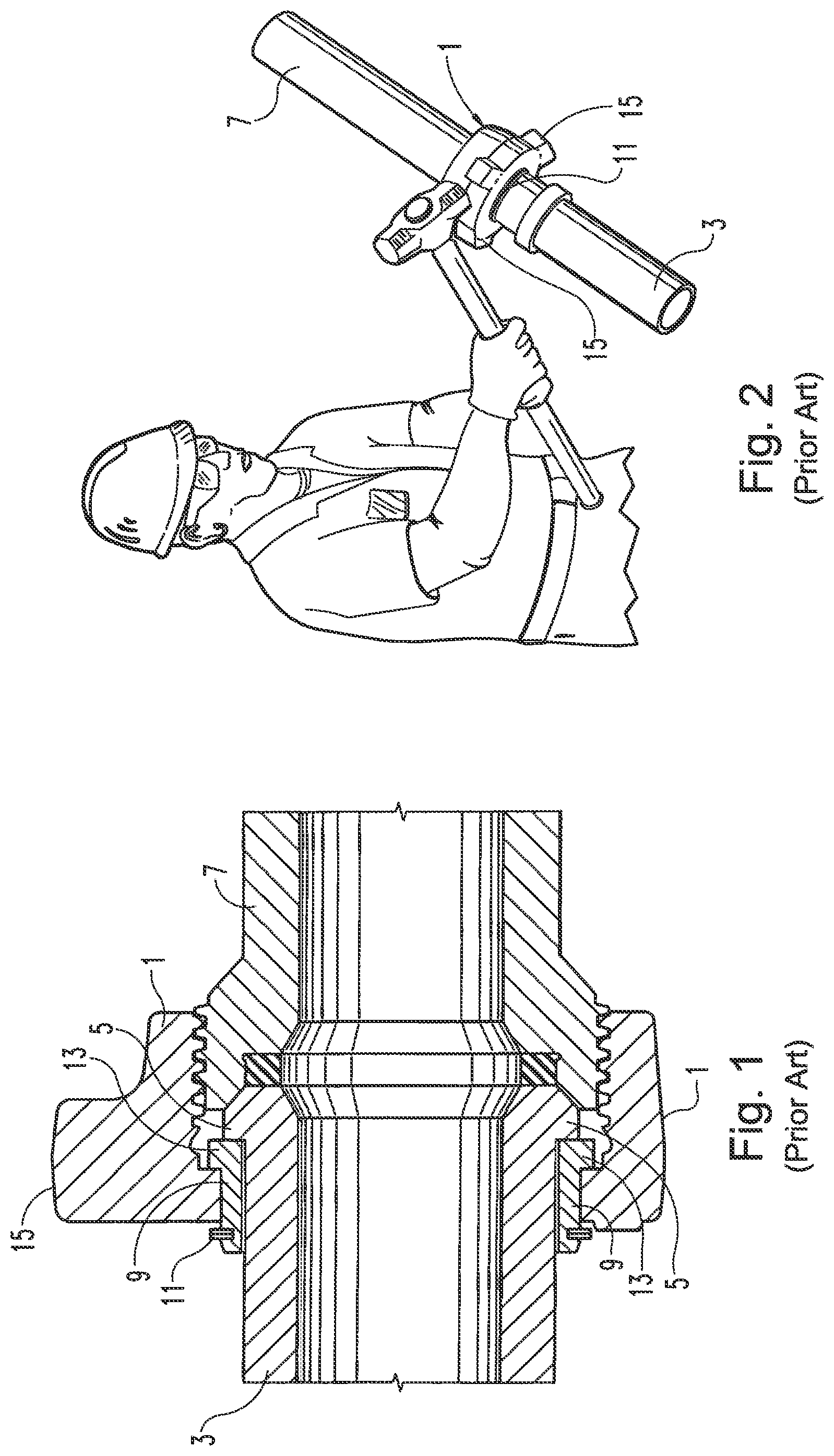 Patent US11781684 Figure 1 – Fittings, components, and associated tools