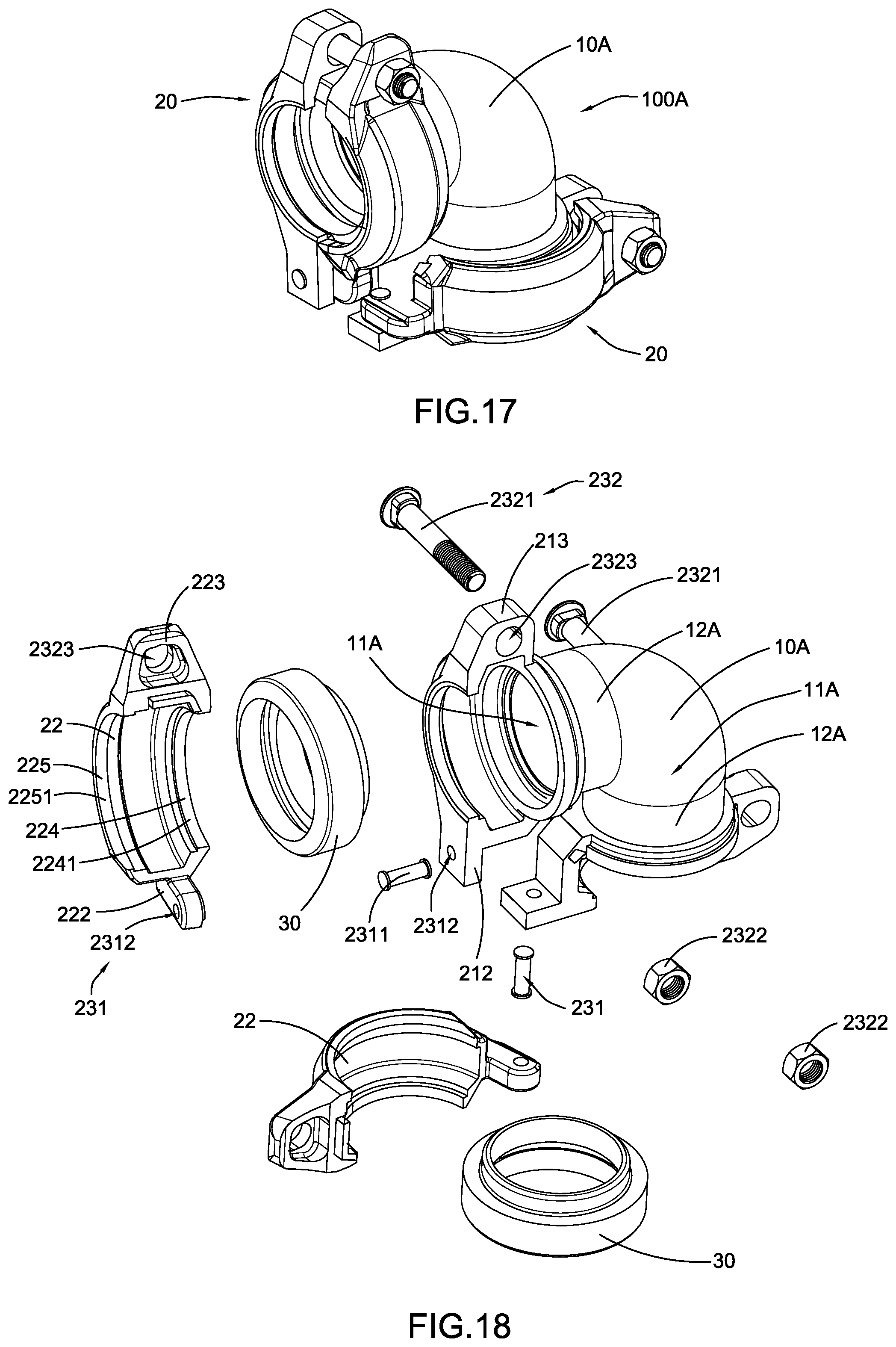 Patent US11781685 Figure 14 – Quick-fitting pipe fitting assembly
