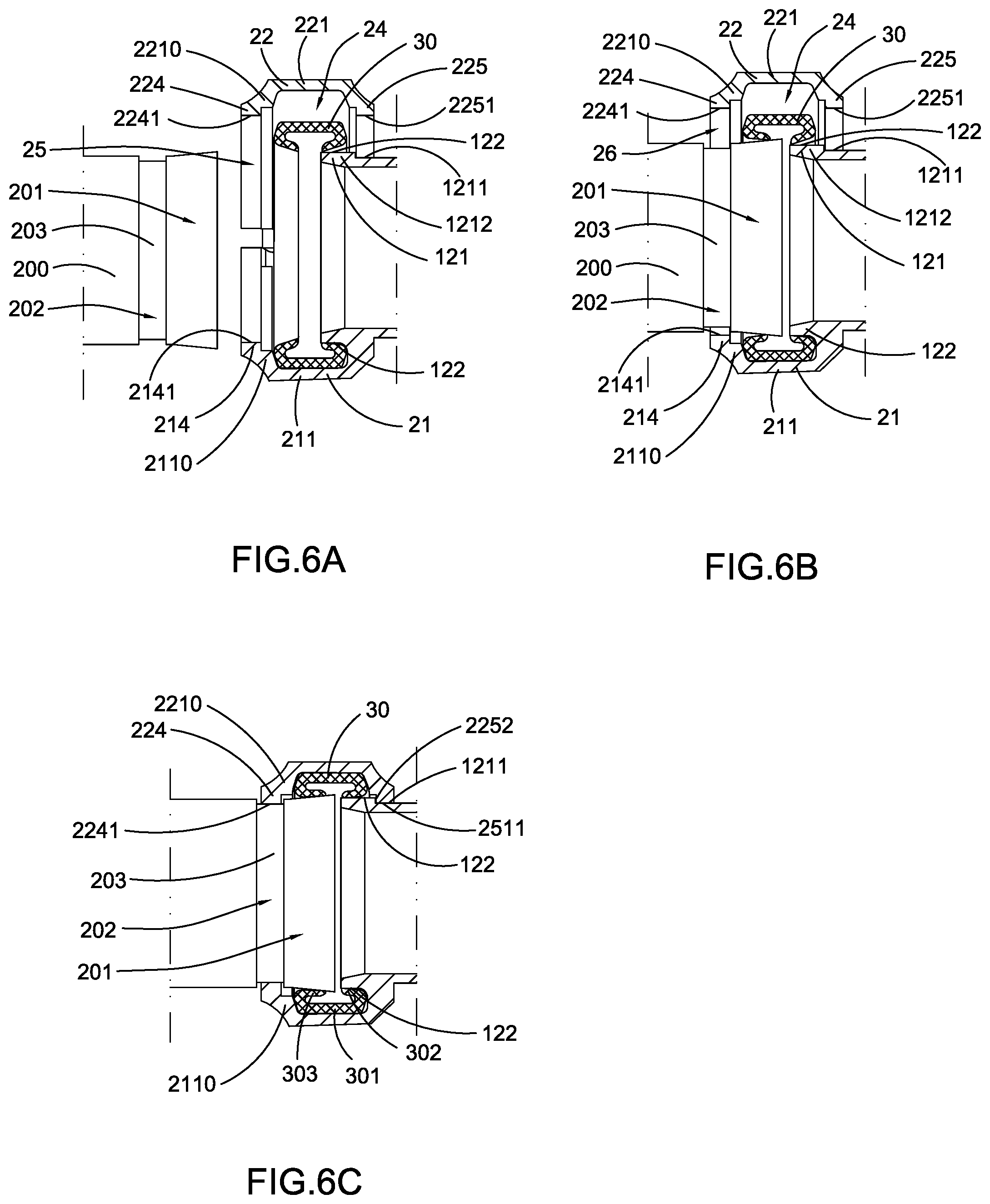 Patent US11781686 Figure 4 – Quick-fitting pipe fitting assembly