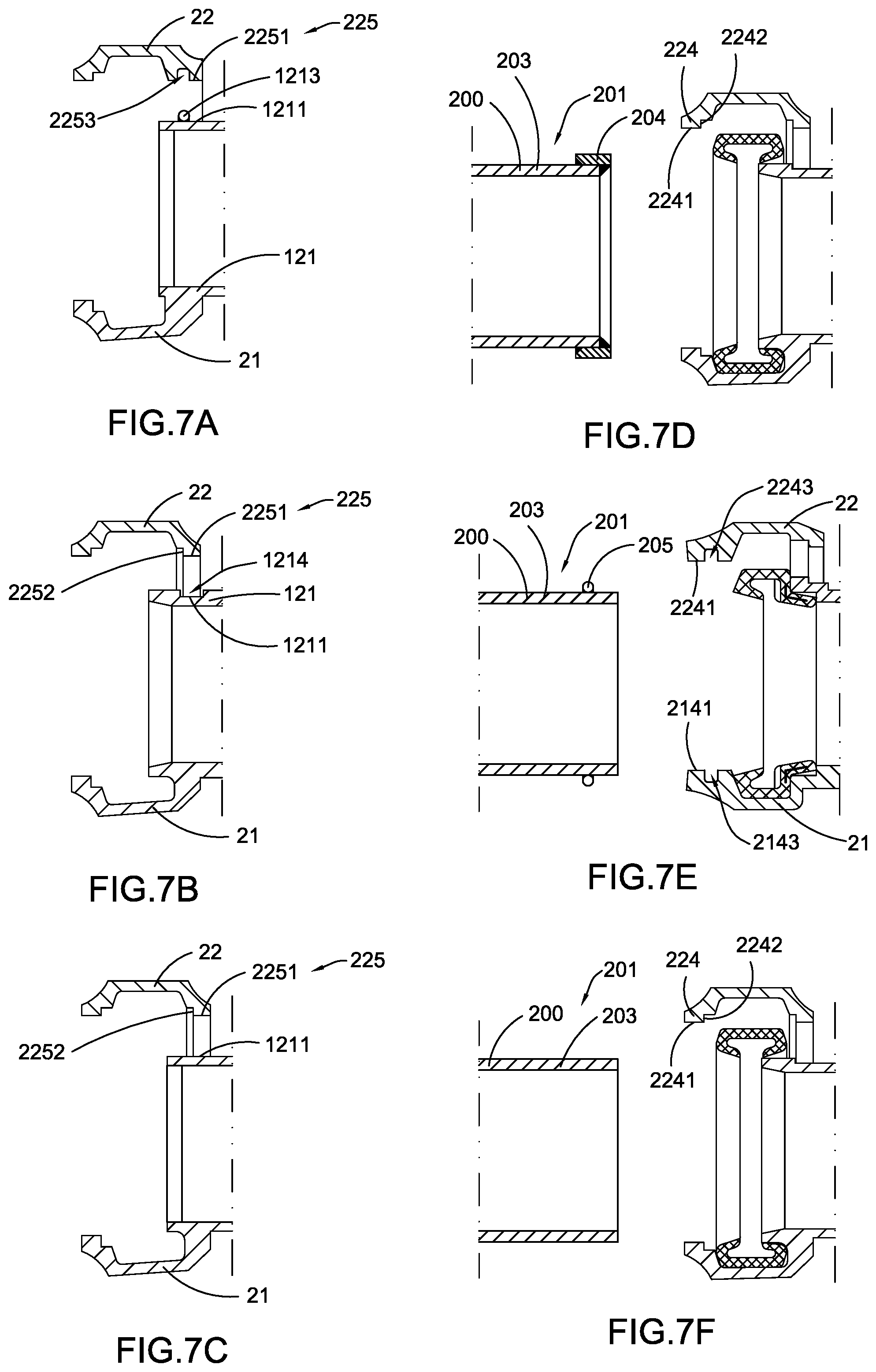 Patent US11781686 Figure 6 – Quick-fitting pipe fitting assembly