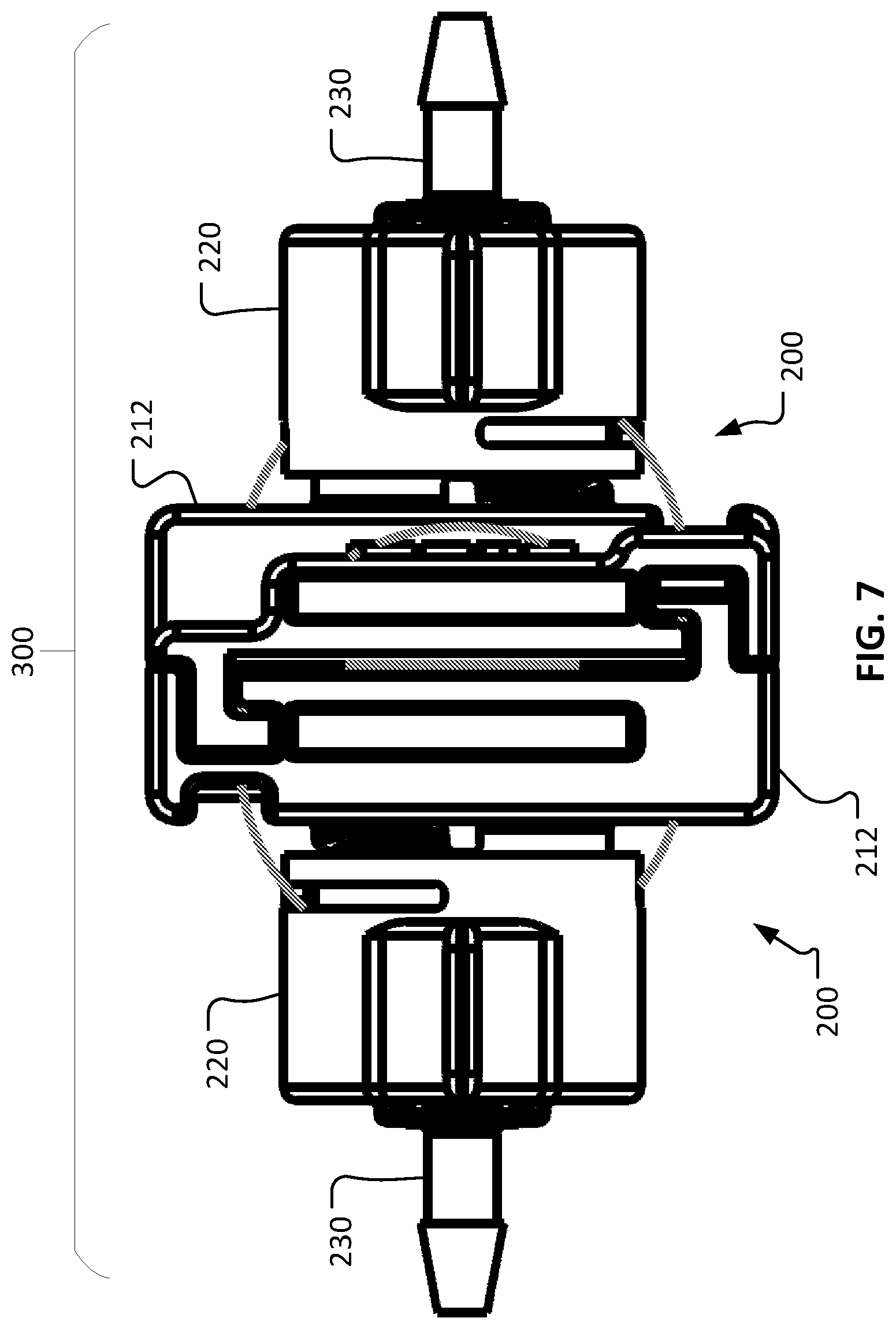 Patent US11781687 Figure 4 – Single-use genderless aseptic fluid couplings