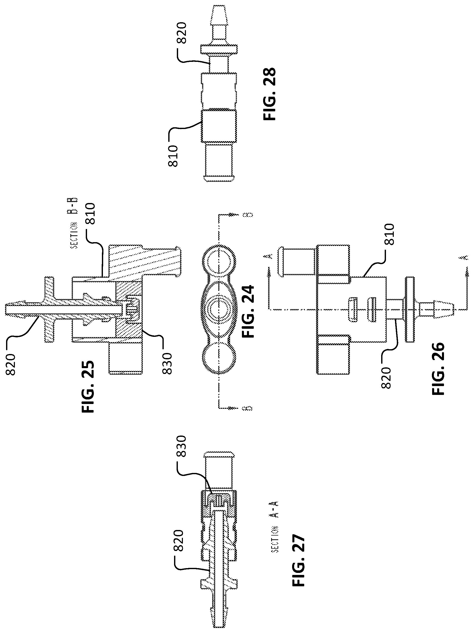 Patent US11781687 Figure 11 – Single-use genderless aseptic fluid couplings