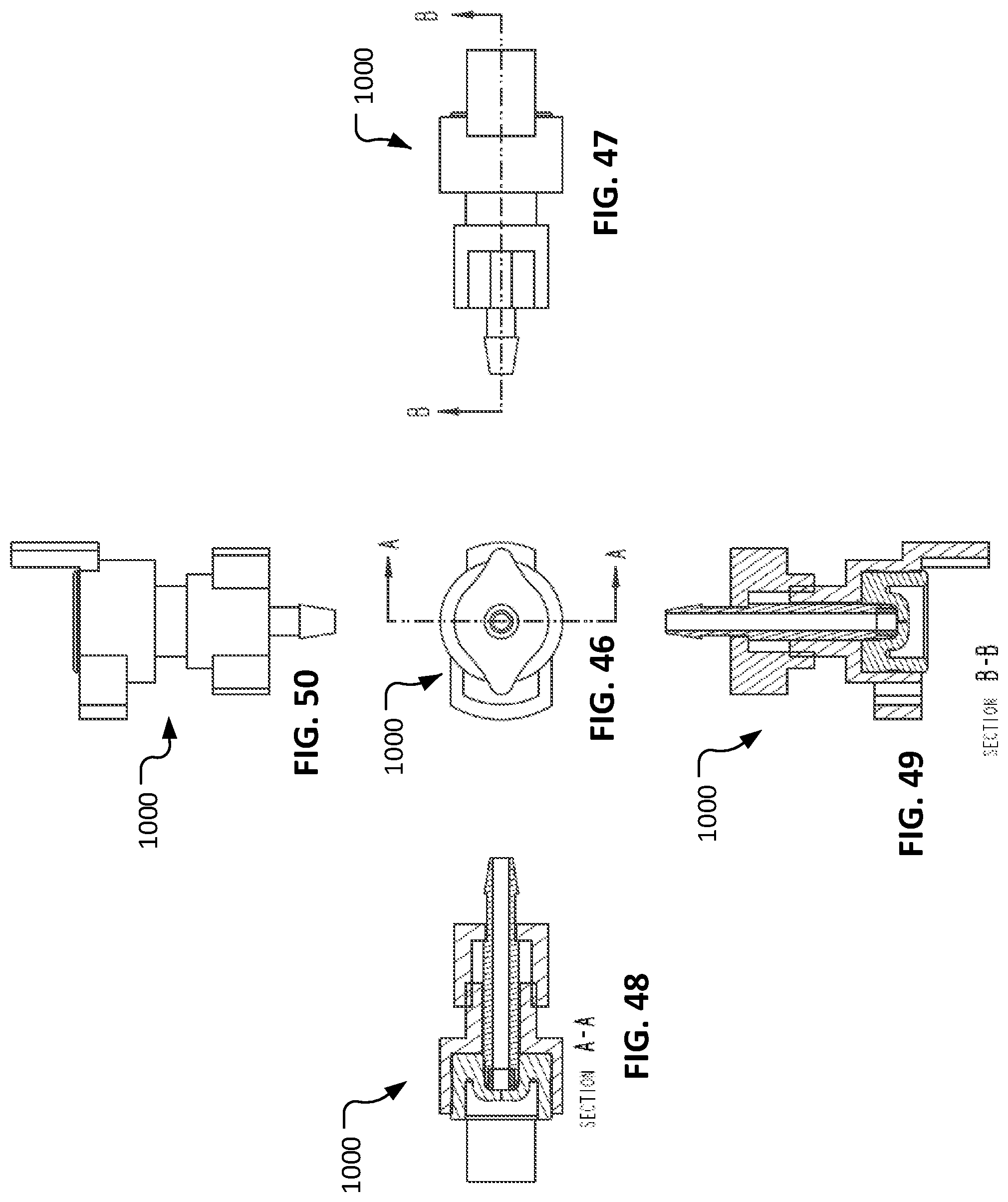 Patent US11781687 Figure 17 – Single-use genderless aseptic fluid couplings