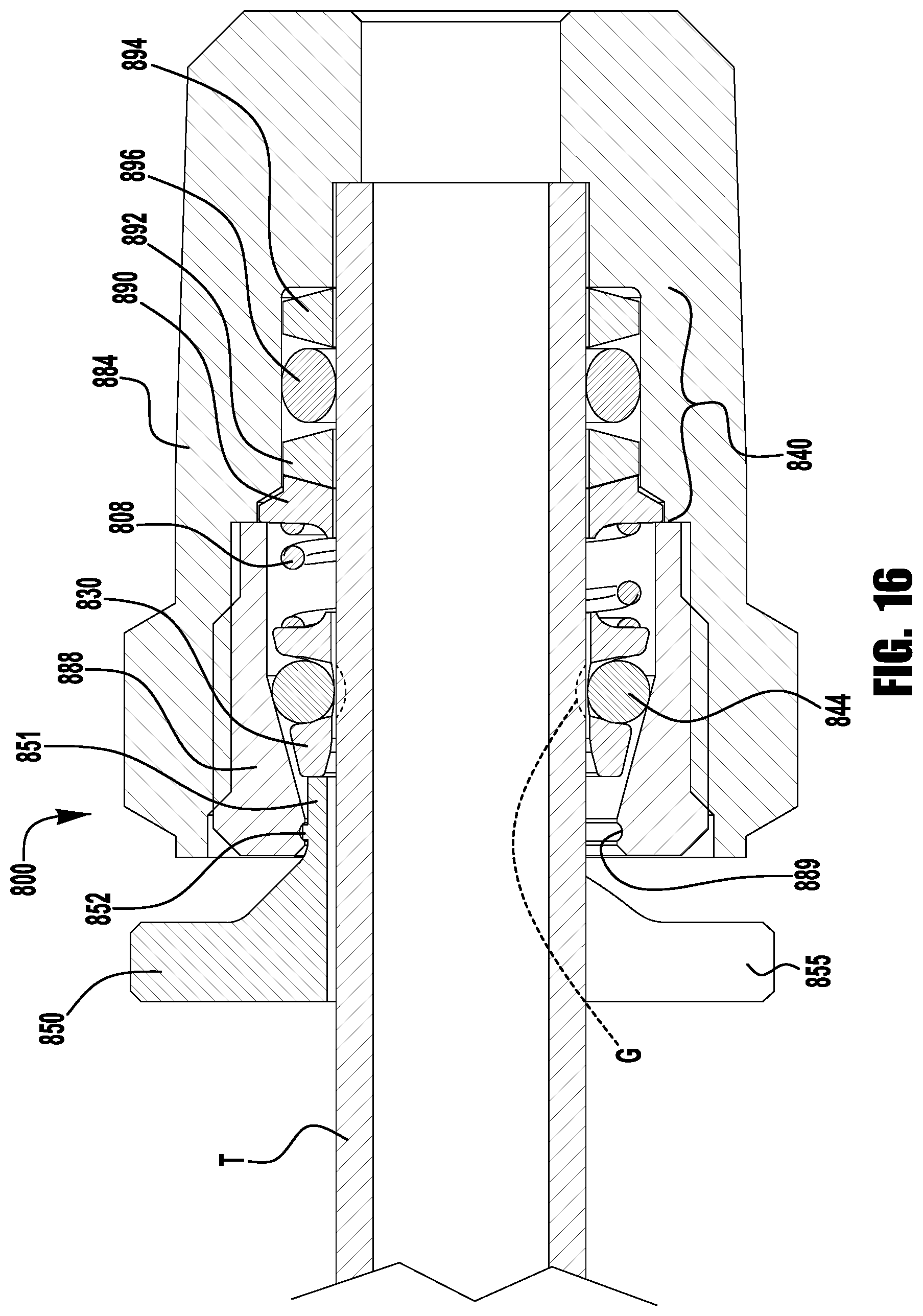 Patent US11781688 Figure 18 – Push to connect conduit fitting assemblies and arrangements
