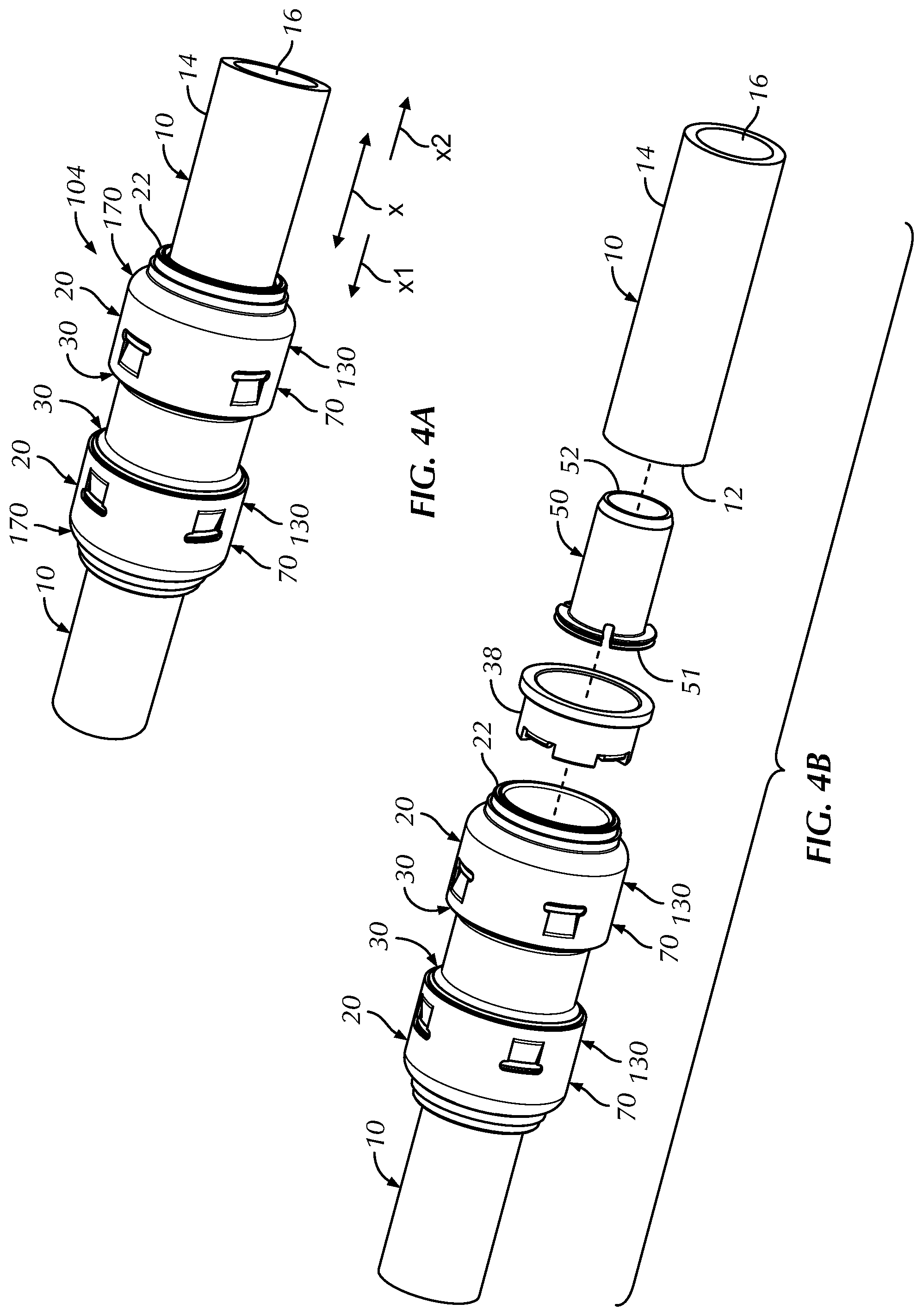 Patent US11781689 Figure 5 – Push-to-connect fitting providing an insertion indication