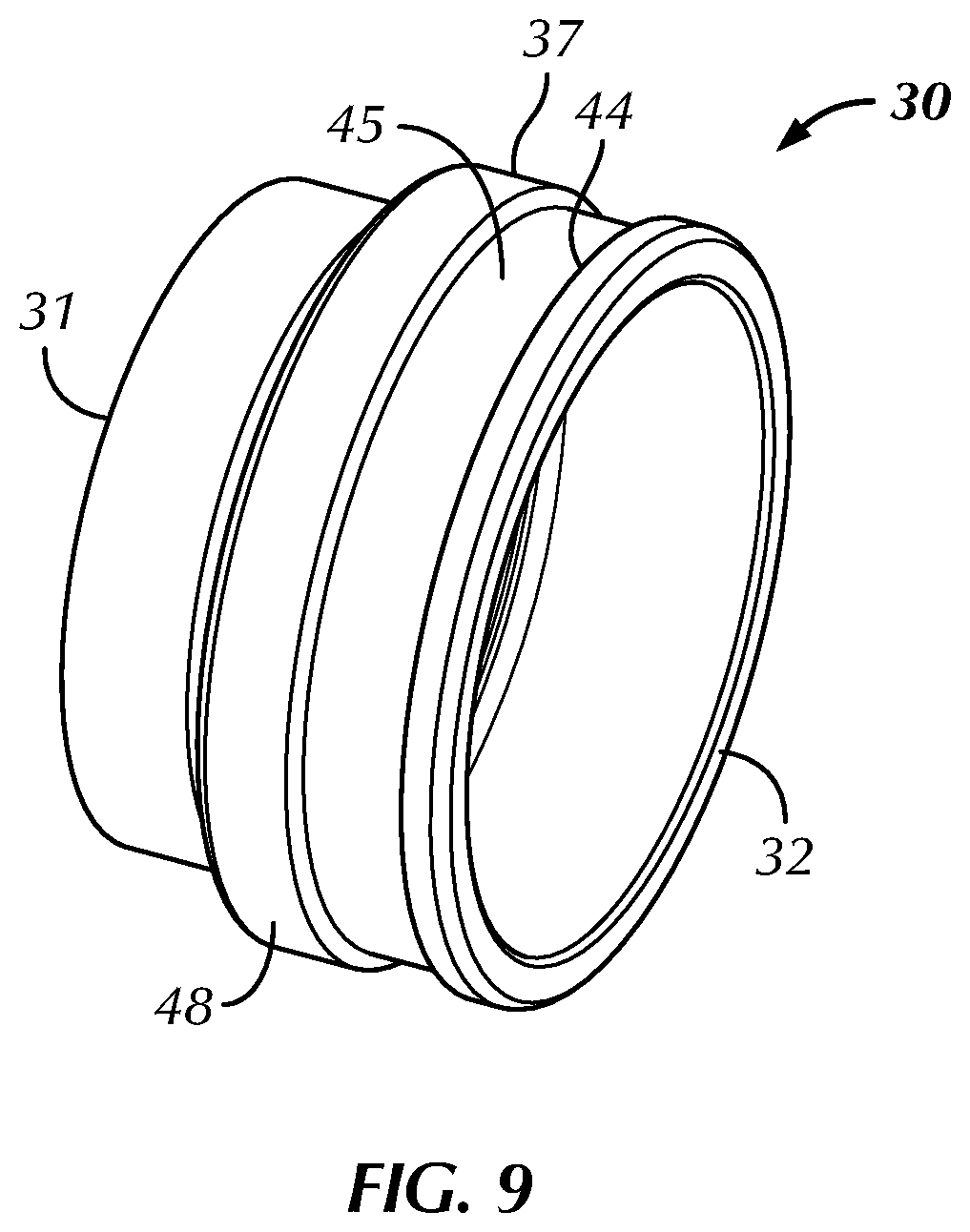 Patent US11781689 Figure 11 – Push-to-connect fitting providing an insertion indication