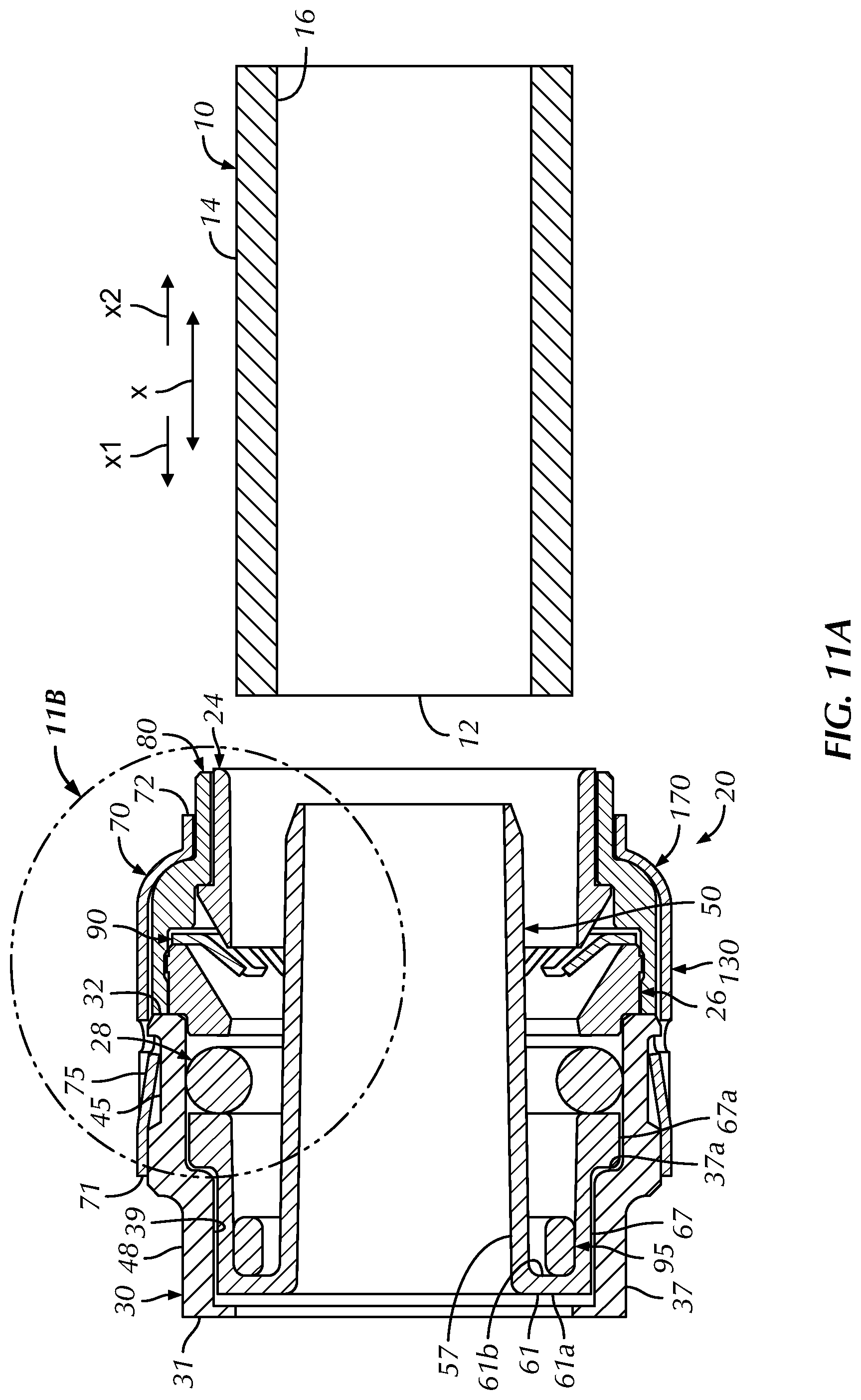Patent US11781689 Figure 13 – Push-to-connect fitting providing an insertion indication
