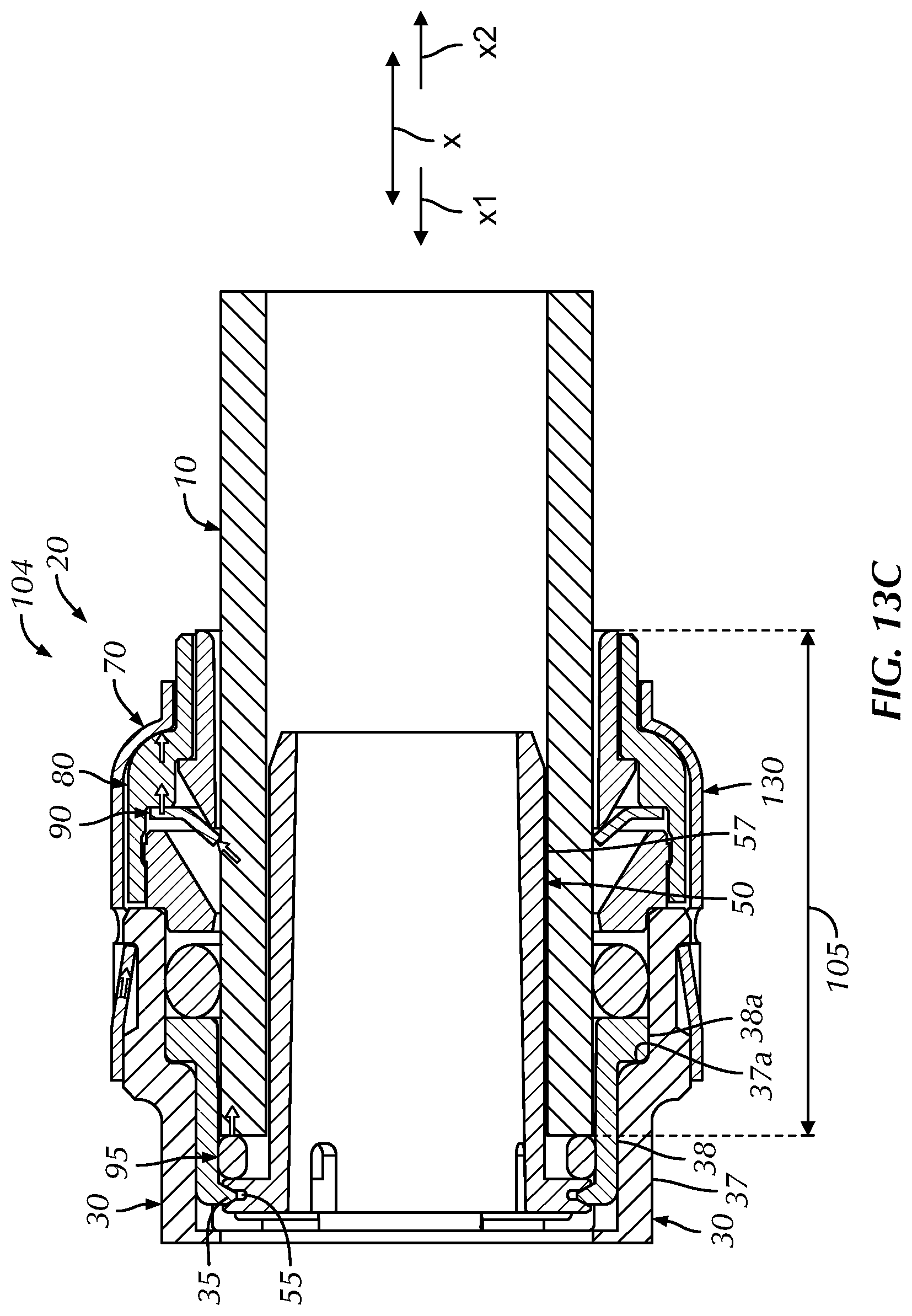Patent US11781689 Figure 19 – Push-to-connect fitting providing an insertion indication