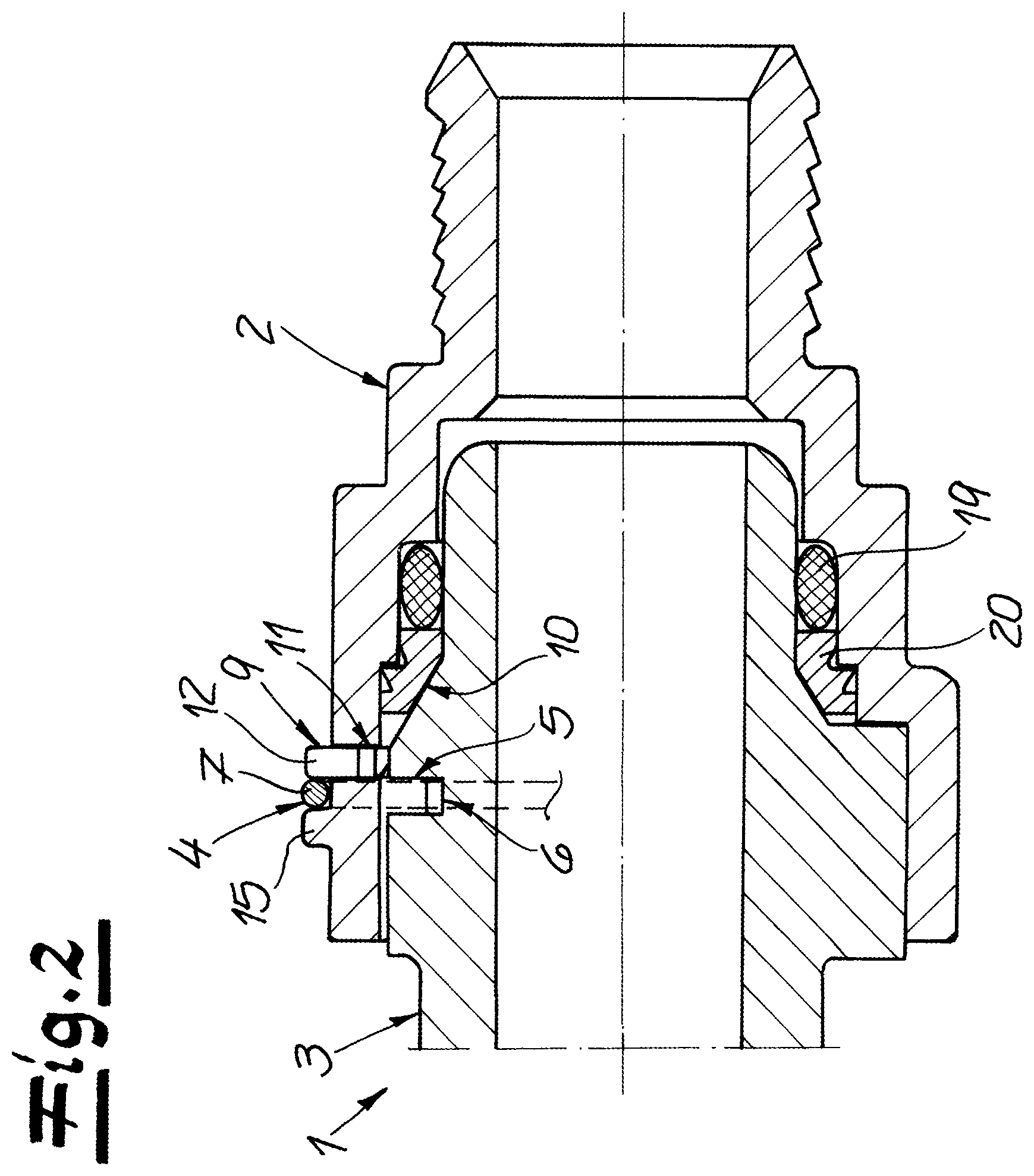 Patent US11781690 Figure 2 – Connector