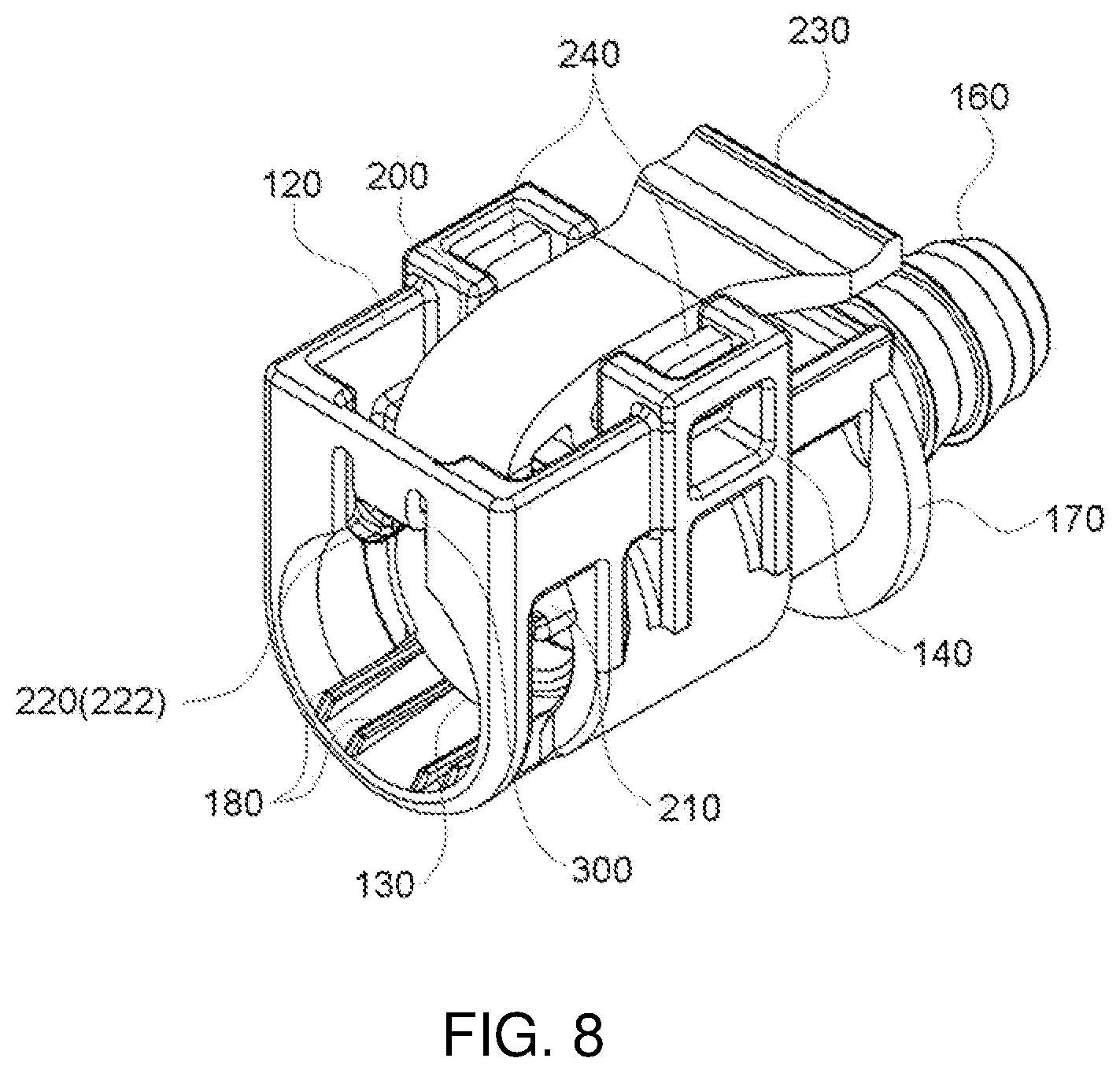 Patent US11781691 Figure 7 – Quick connector